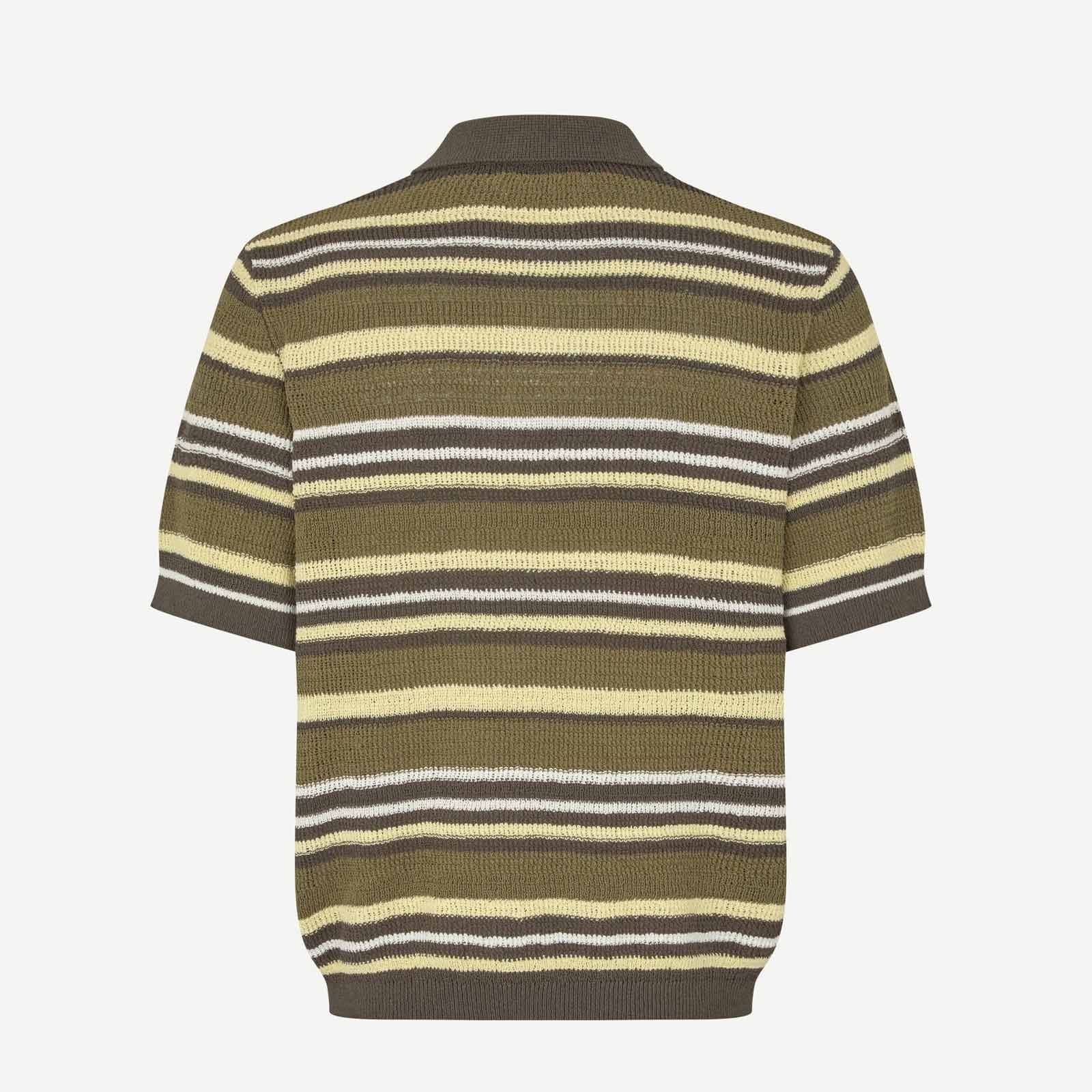 Samarco Polo SS burnt olive st. - Image 5