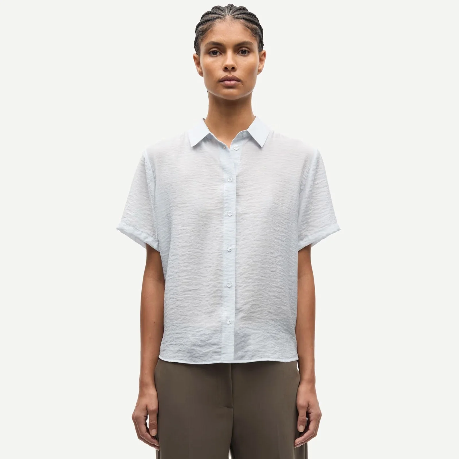 Samina NP Shirt 15754 gray dawn