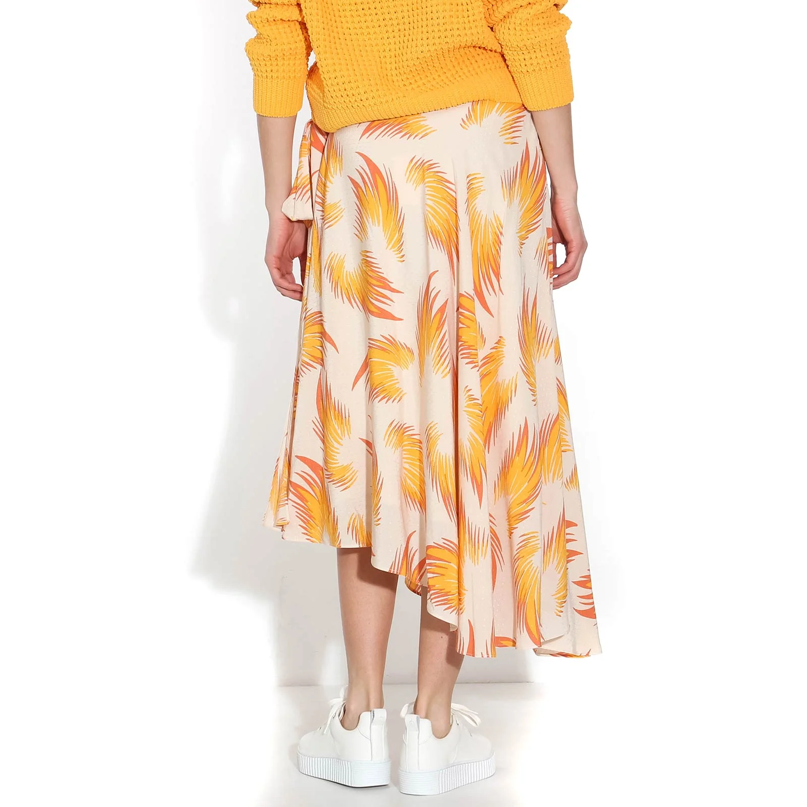 Chila L Skirt AOP sun feather - Image 5