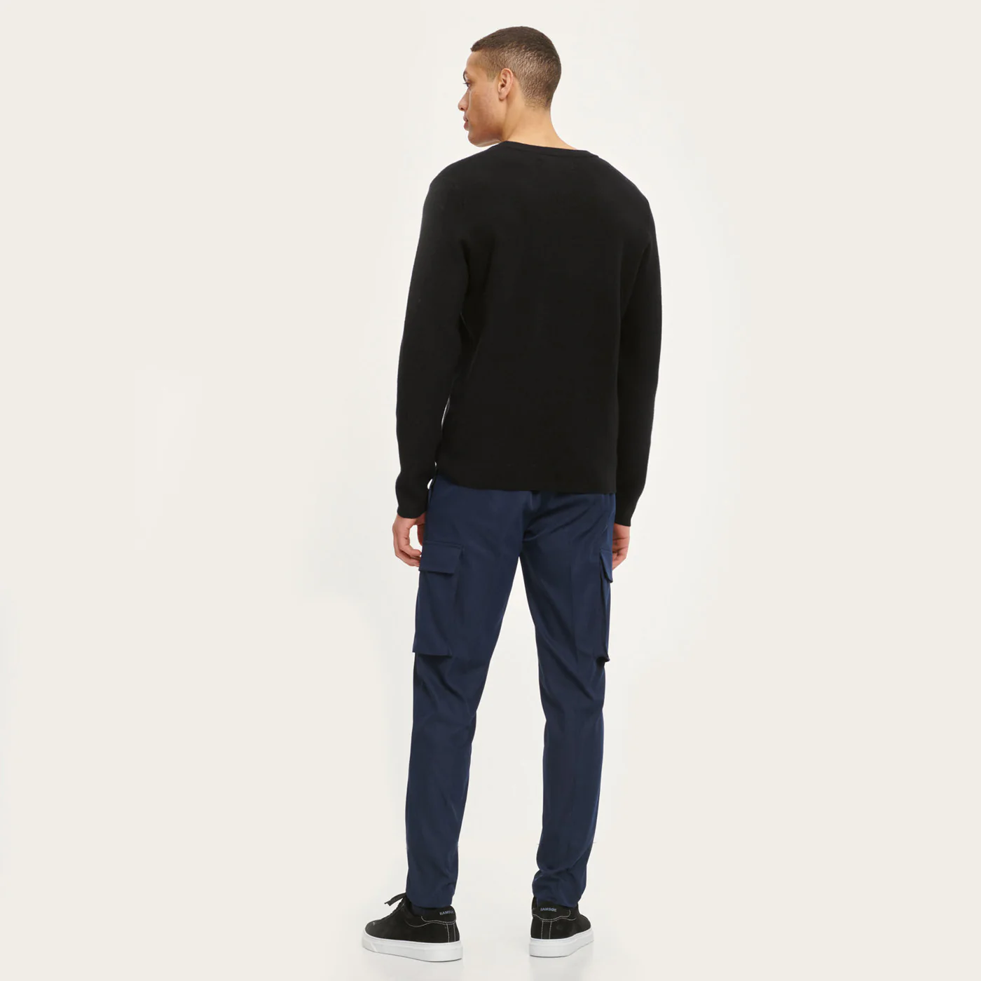 Gunan Crew Neck Jumper black - Image 2
