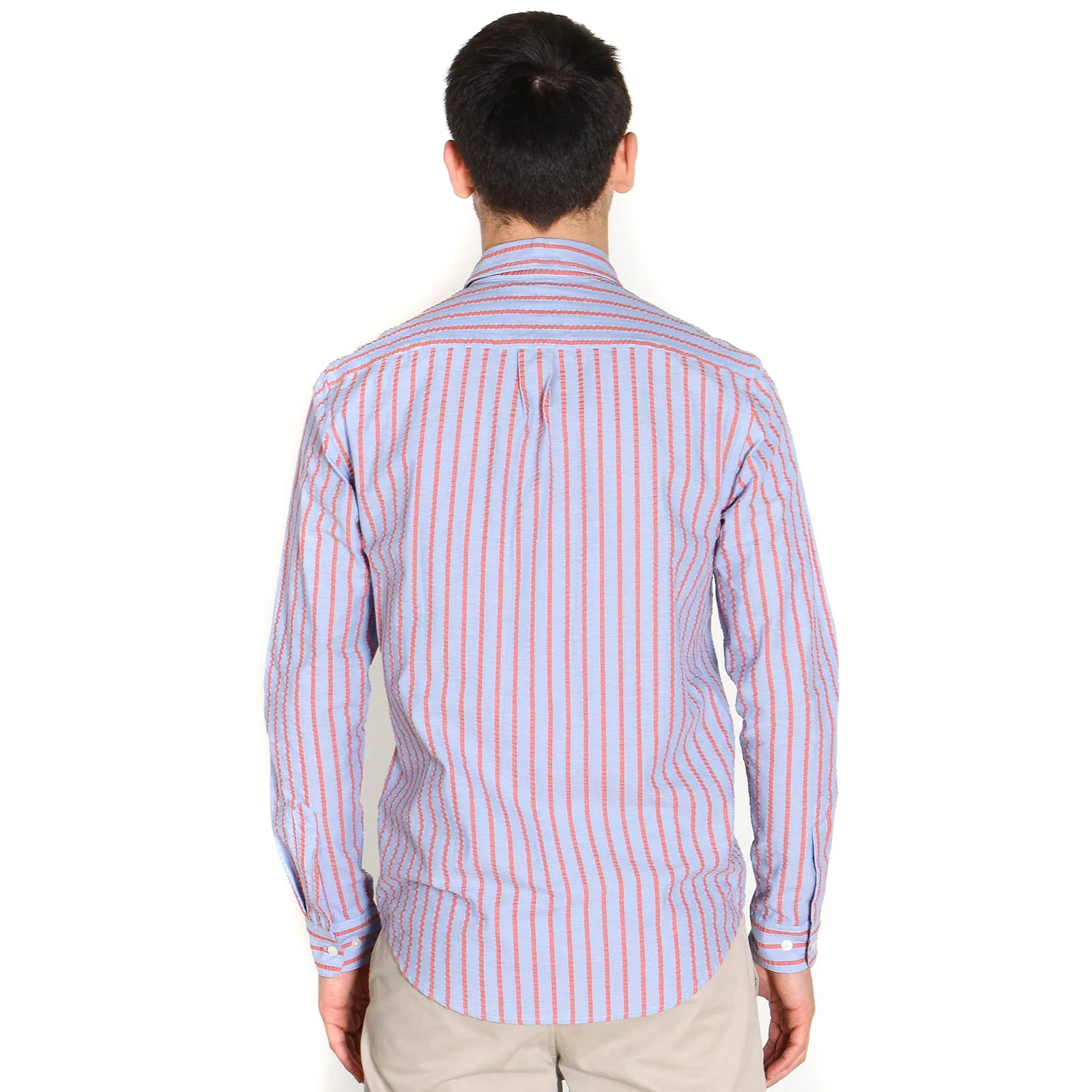 Liam BA Shirt blue red stripe - Image 2