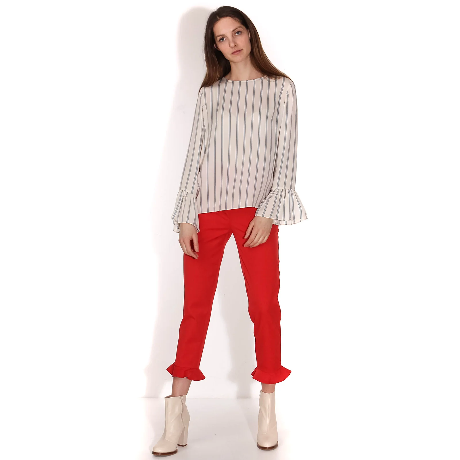 Serena LS Top AOP whitecap stripes - Image 2
