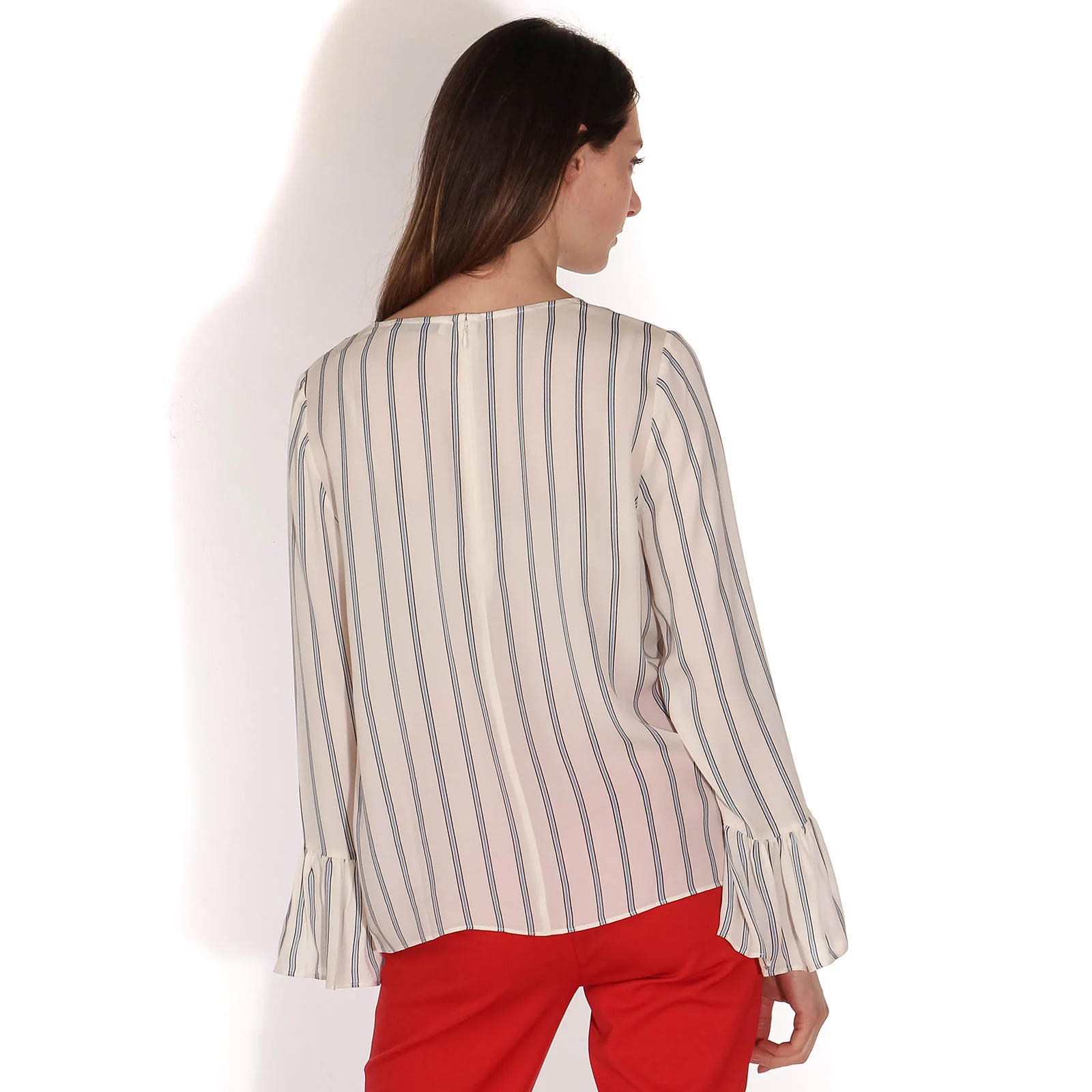 Serena LS Top AOP whitecap stripes - Image 3