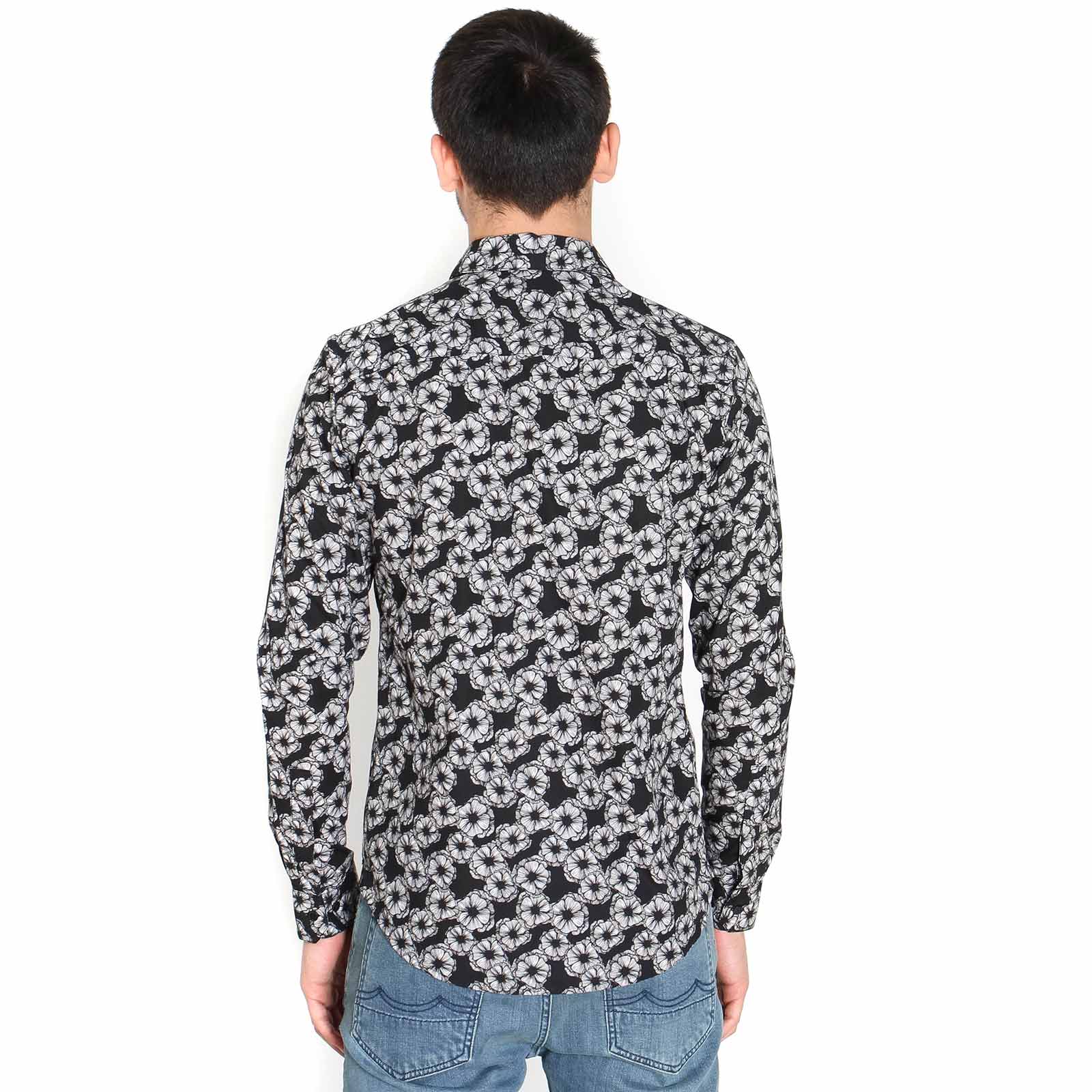Tue VX AOP Shirt black cosmos - Image 2