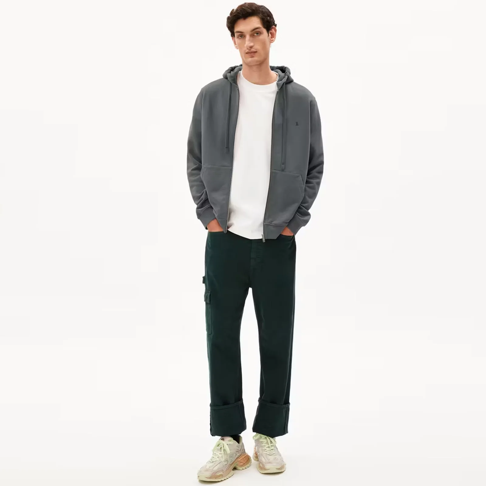 Saromiaan Comfort Sweat Jacket space steel - Image 2