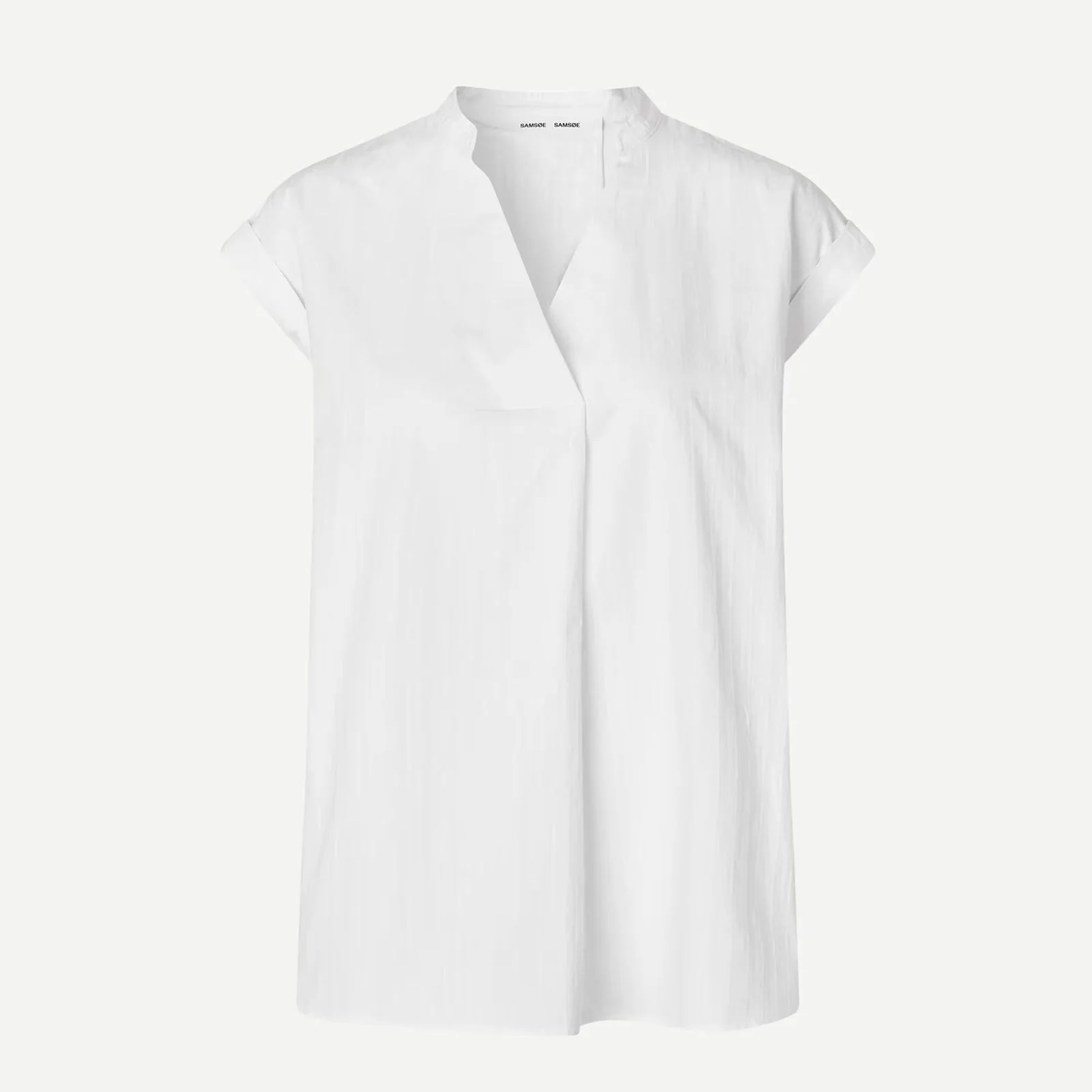 Satina SS Shirt 15646 white - Image 6
