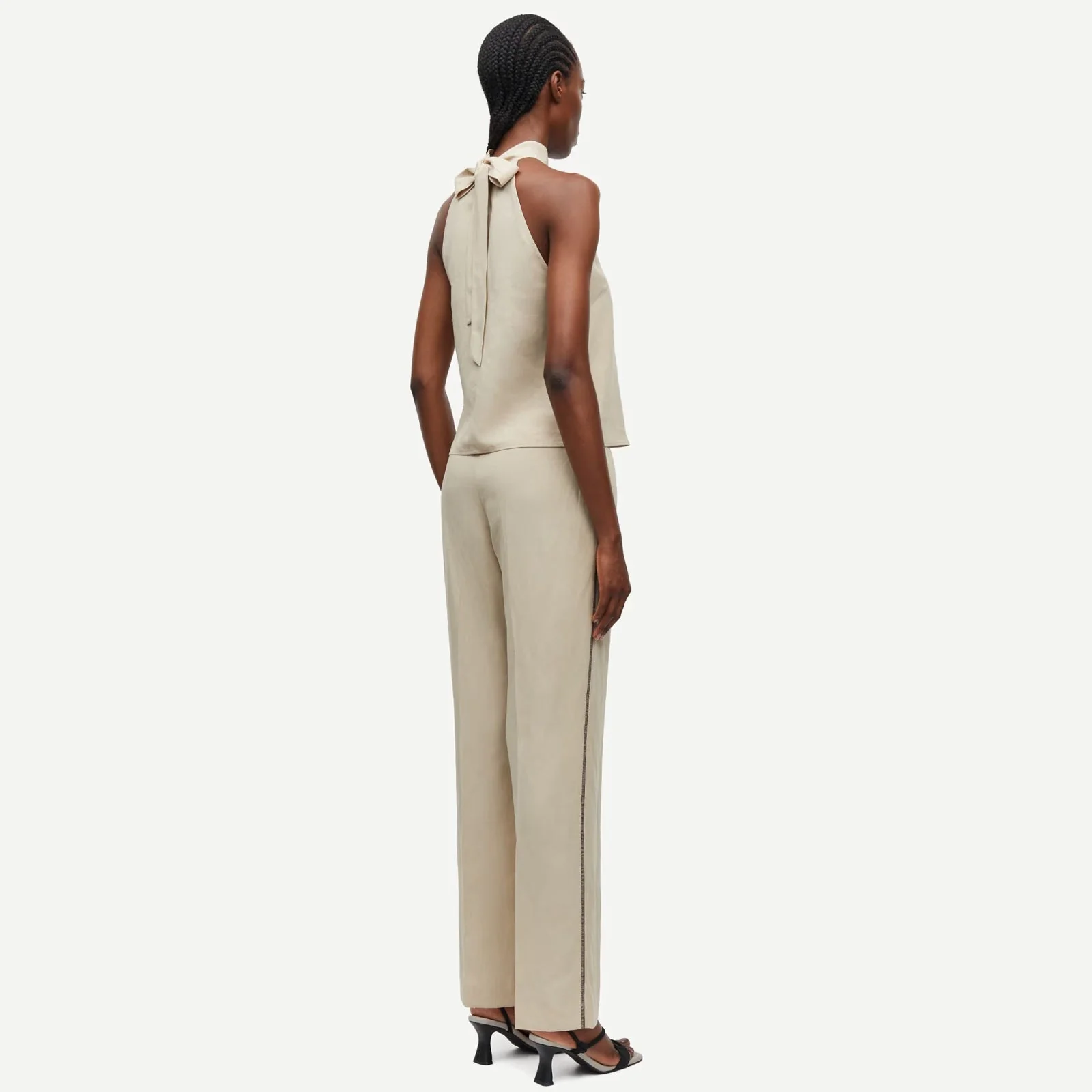 Satove Trousers 15262 white pepper - Image 2