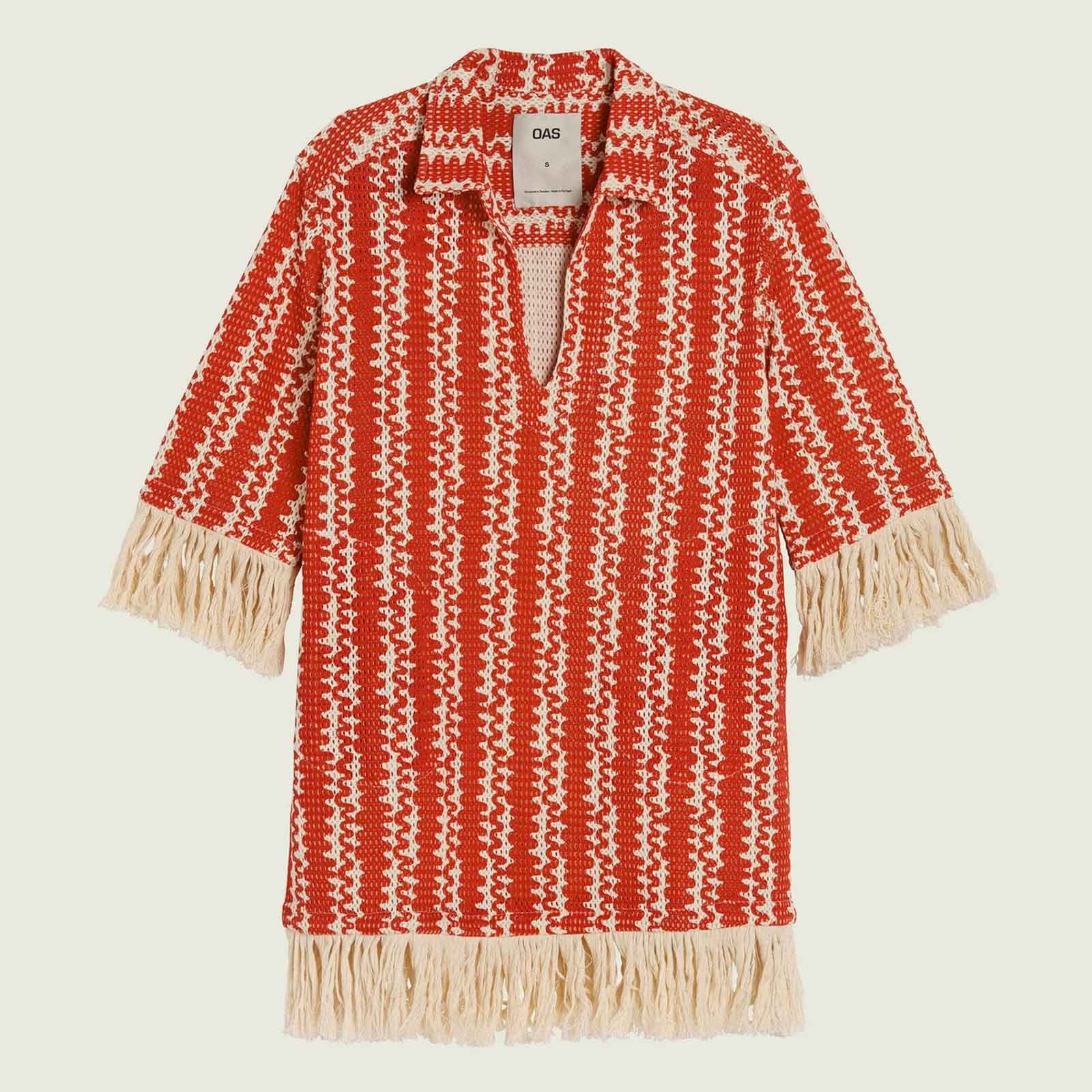 Aya Net Dress red scribble - Image 6