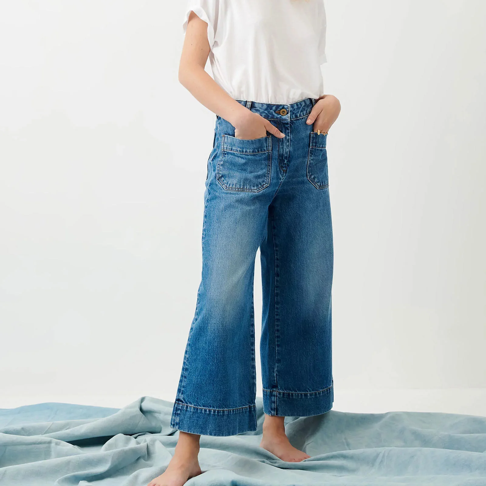 Seakey O Jeans vintage blue - Image 3