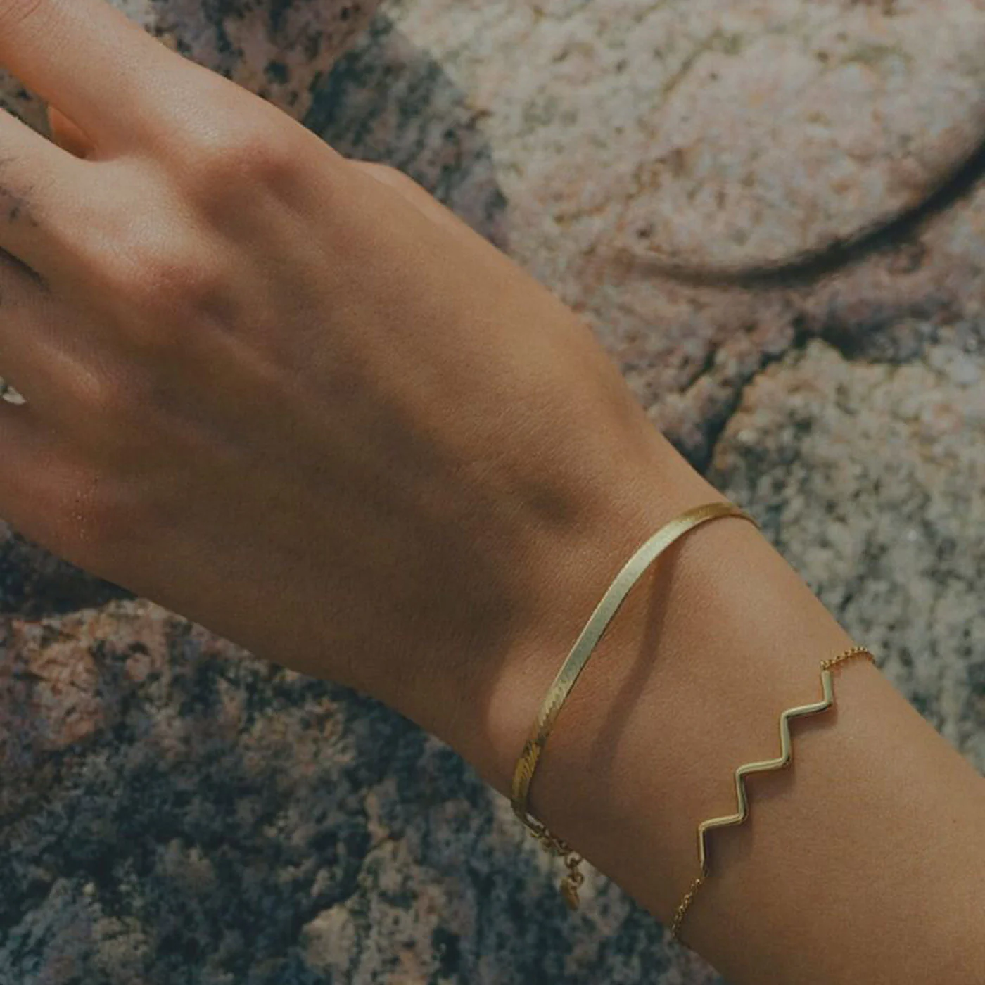 Sentiero Bracelet gold - Image 3