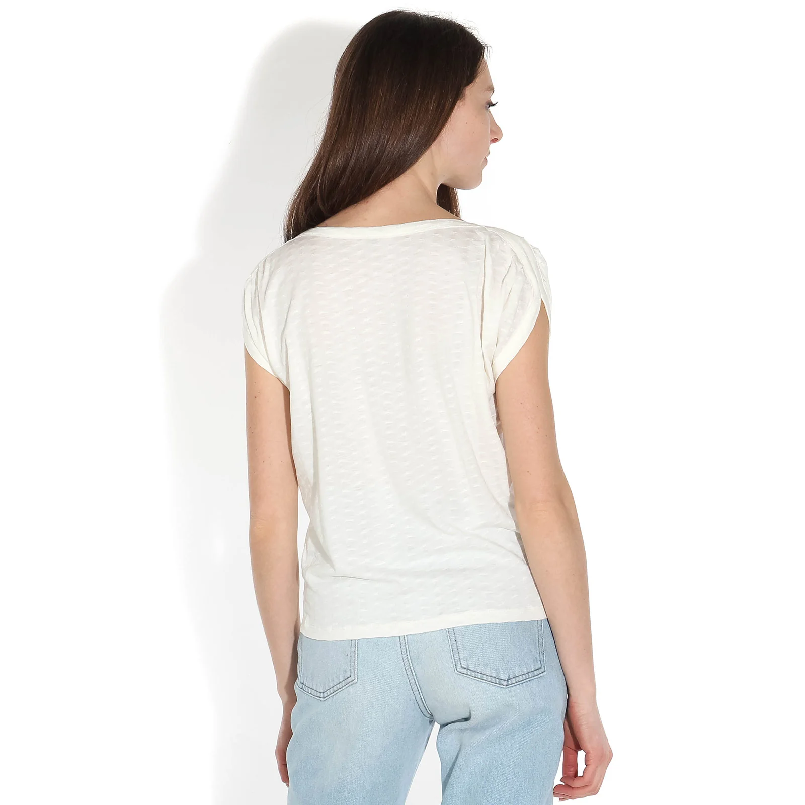 Sixto Jacquard Top fleur de sel - Image 3