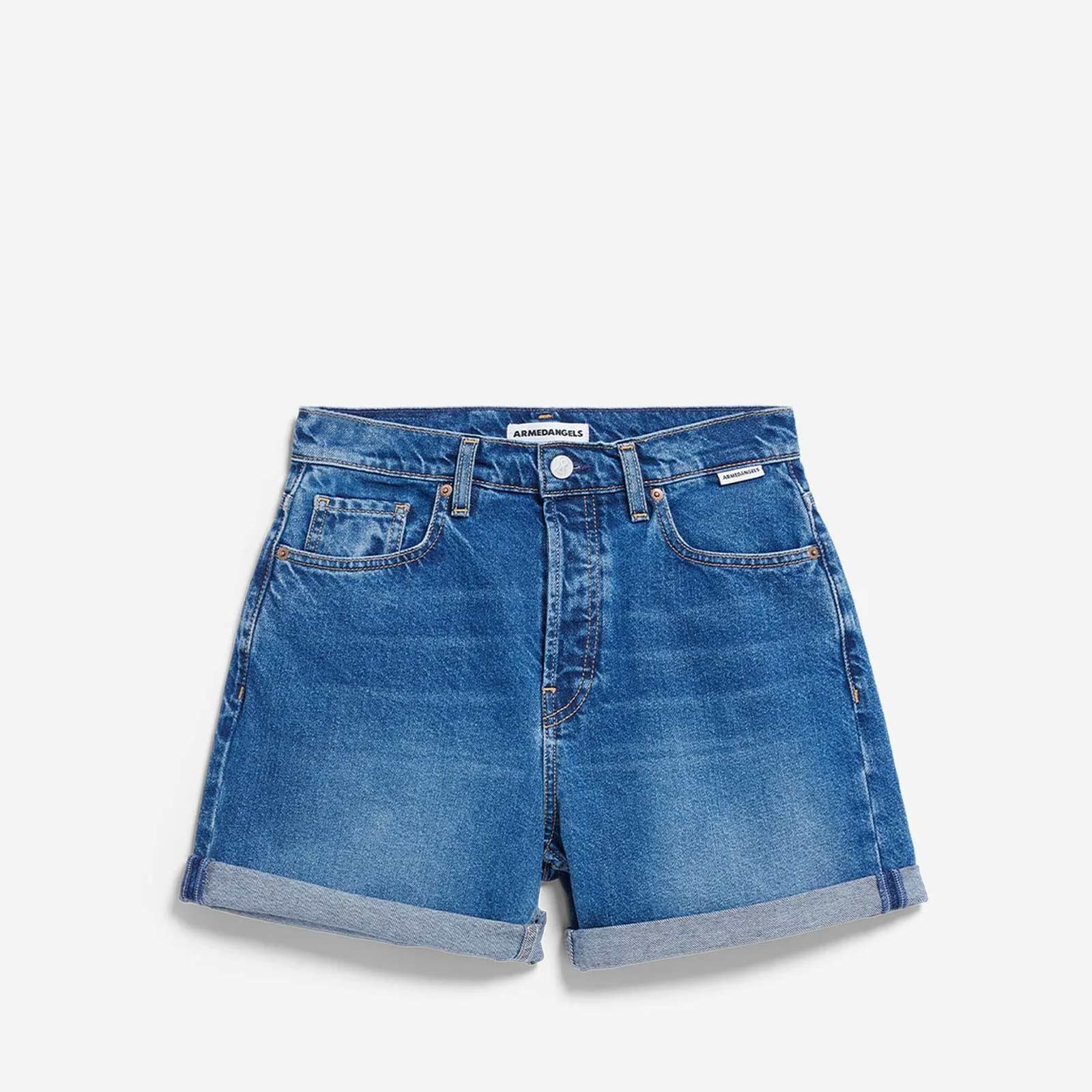 Sheaari Denim Short wavy blue - Image 4