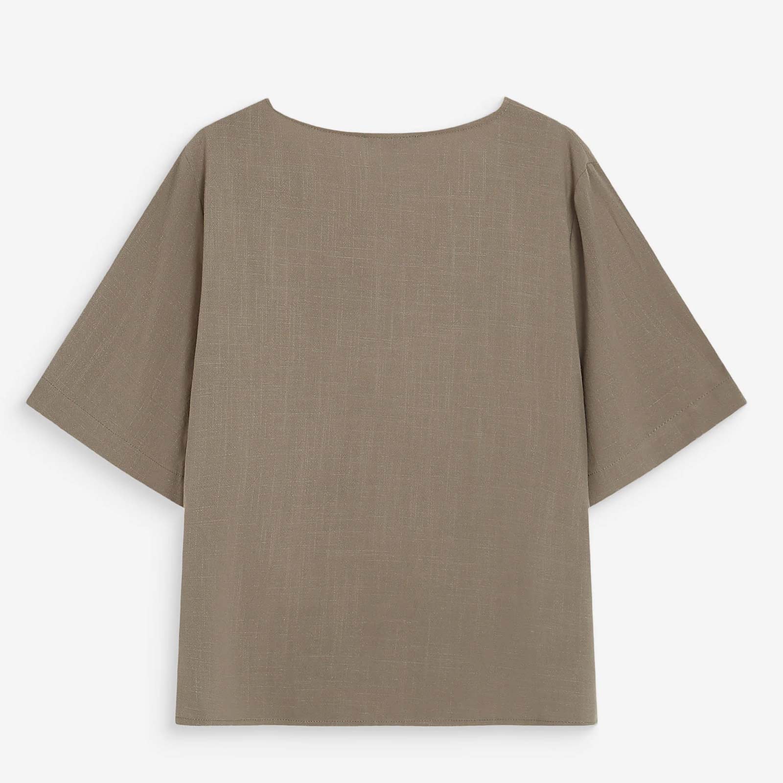 Short-Sleeve Top Violon kaki - Image 4