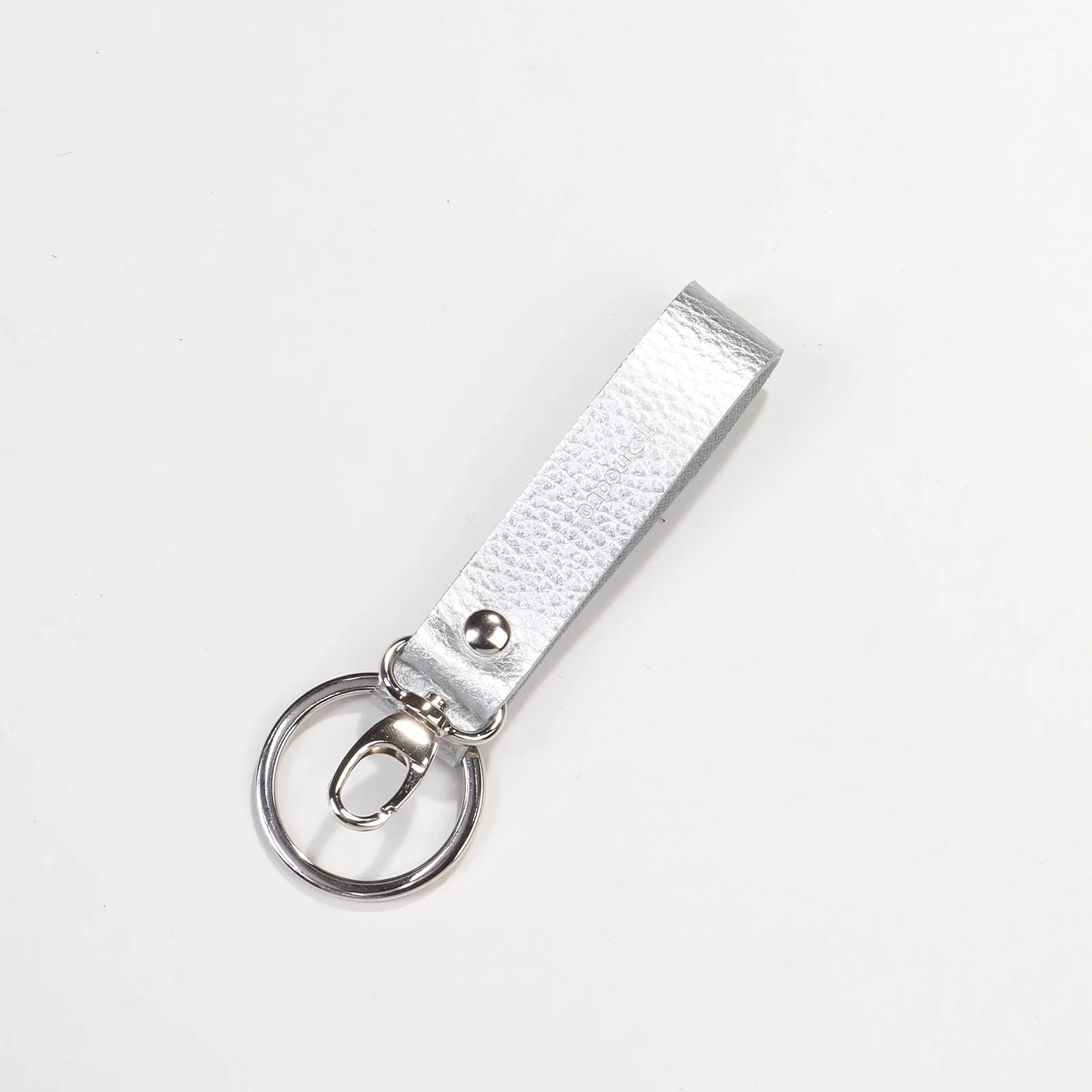 Shorty Keyband metallic silver