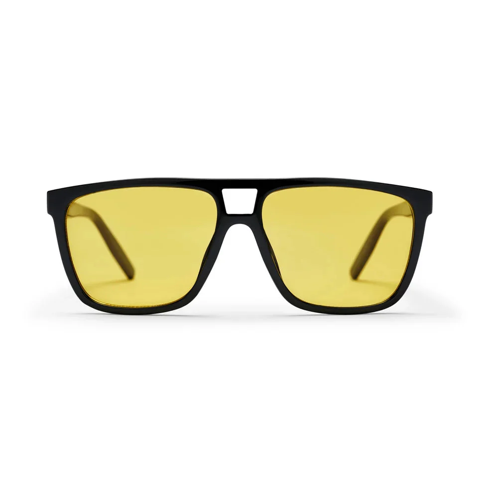 Siljan Sunglasses black/yellow