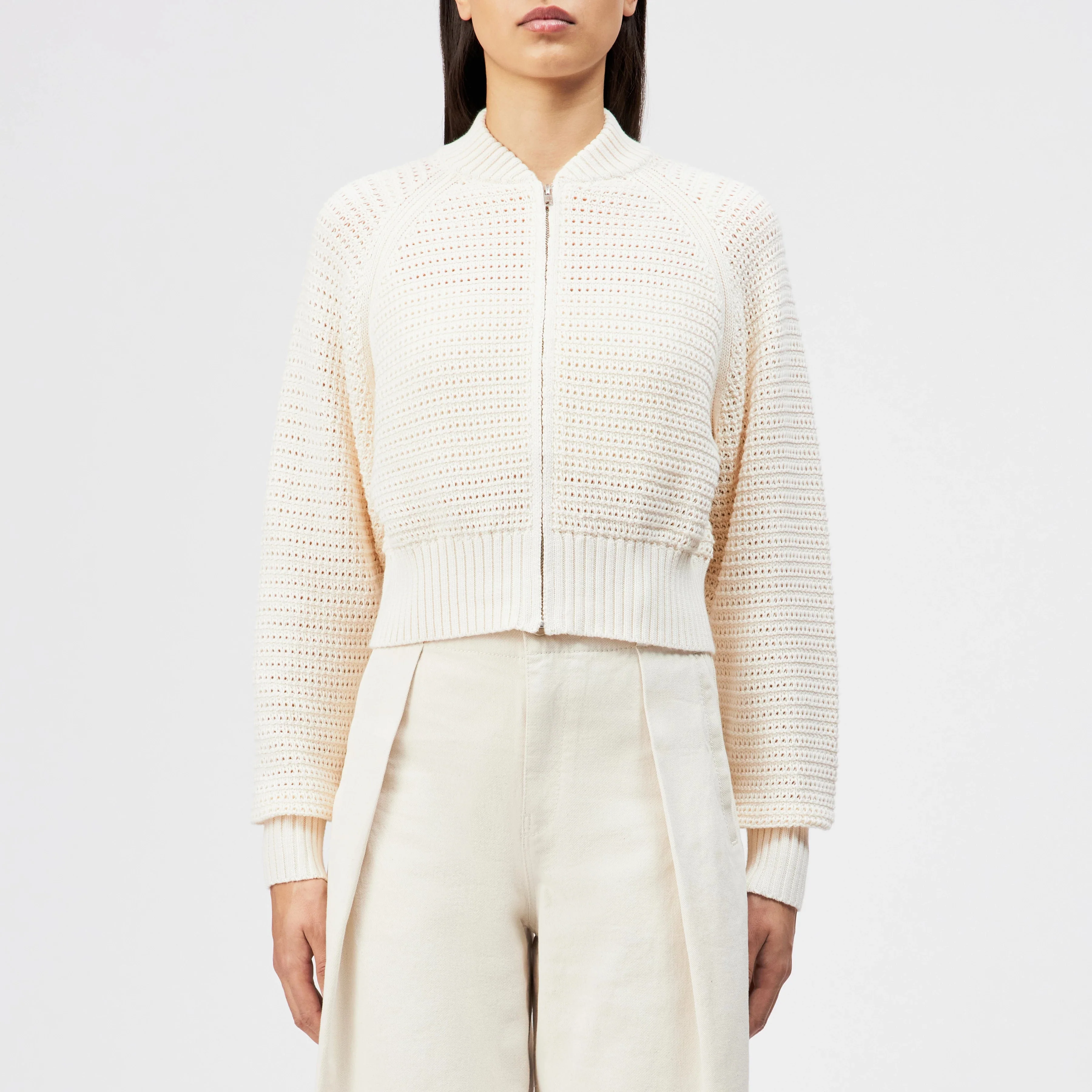 Silsy Cardigan 422115 natural white