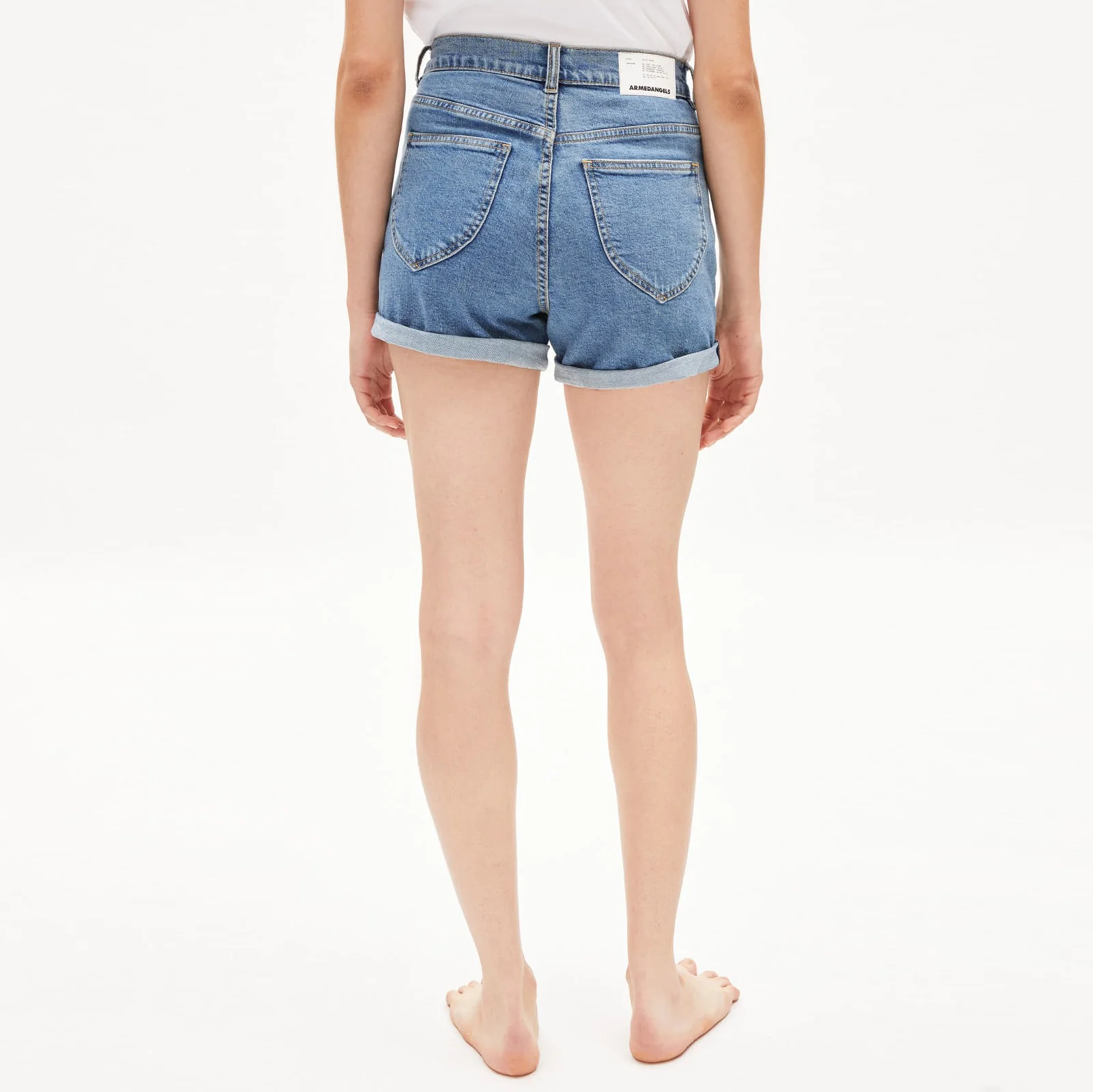 Silvaa Hemp Shorts bone blue - Image 2