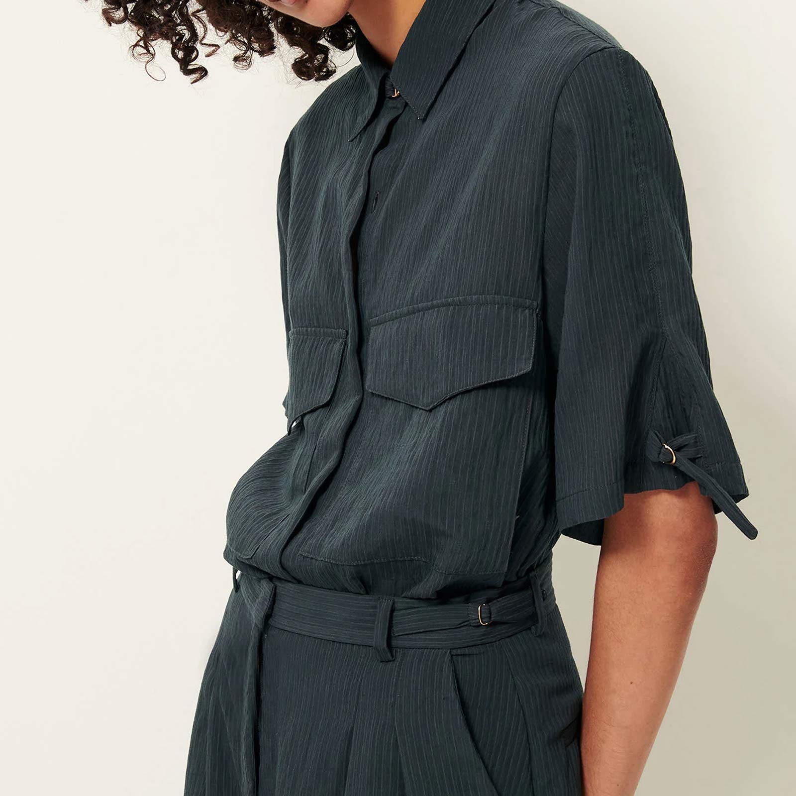 Simonin Shirt smoke green - Image 3
