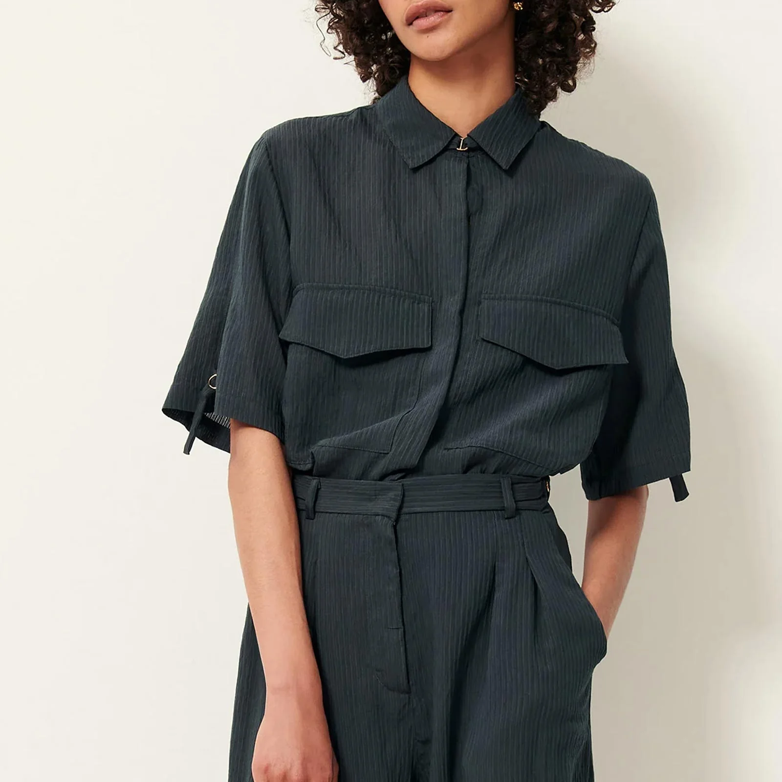 Simonin Shirt smoke green - Image 5