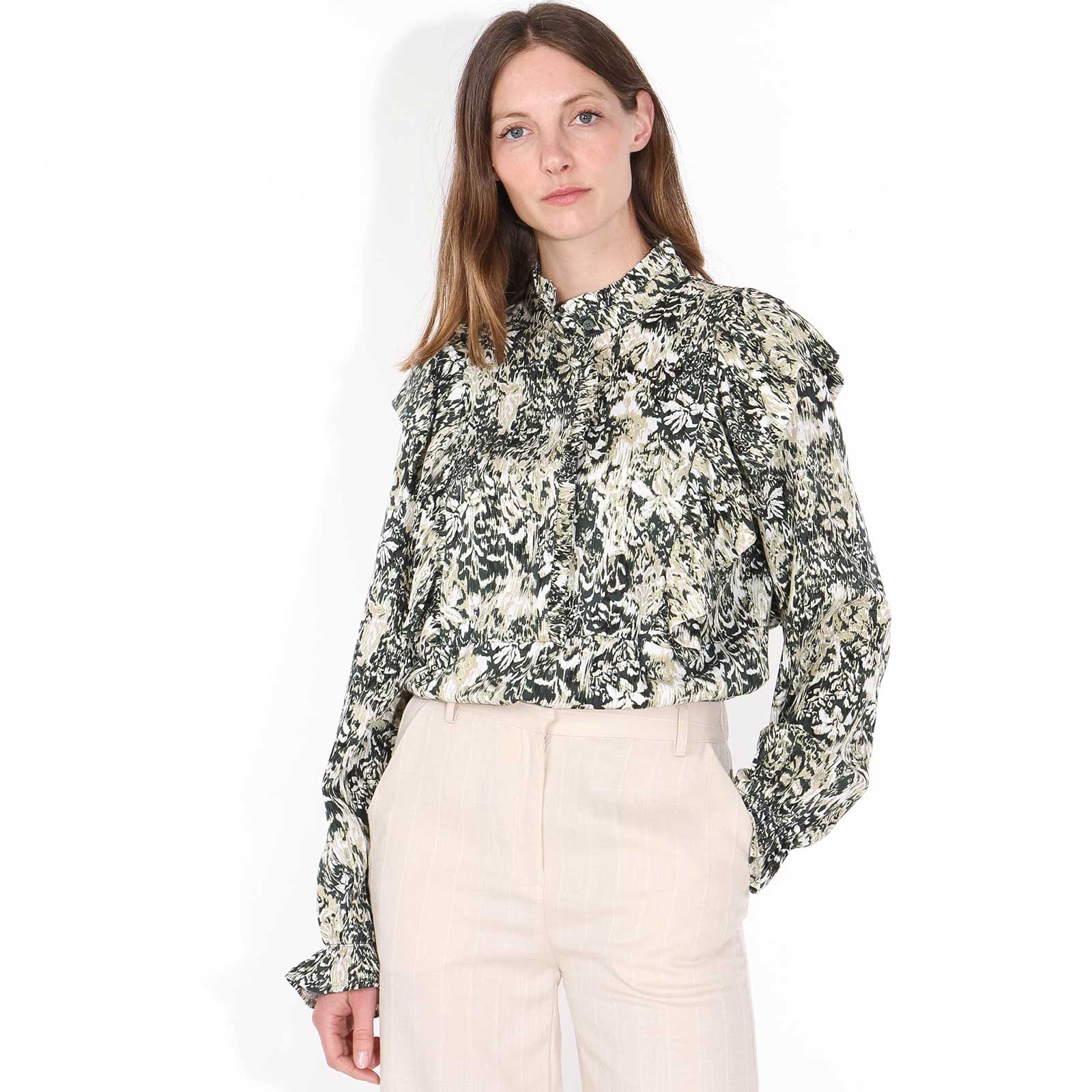 Sissalina Blouse deep forest - Image 2