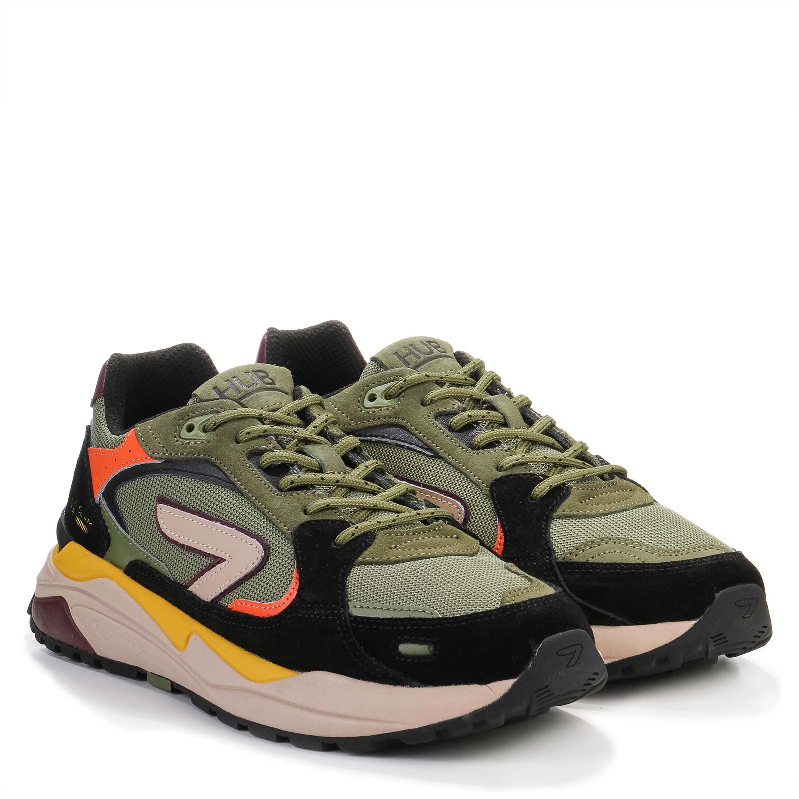Slam-M S43 moss green/oat milk - Image 2