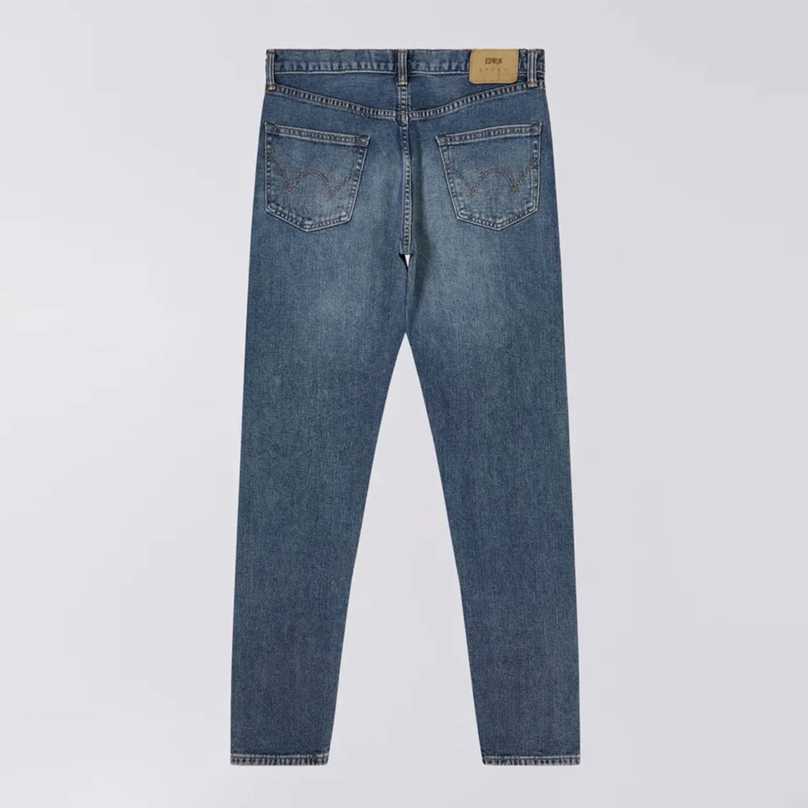 Slim Tapered Kaihara blue mid dark wash - Image 4