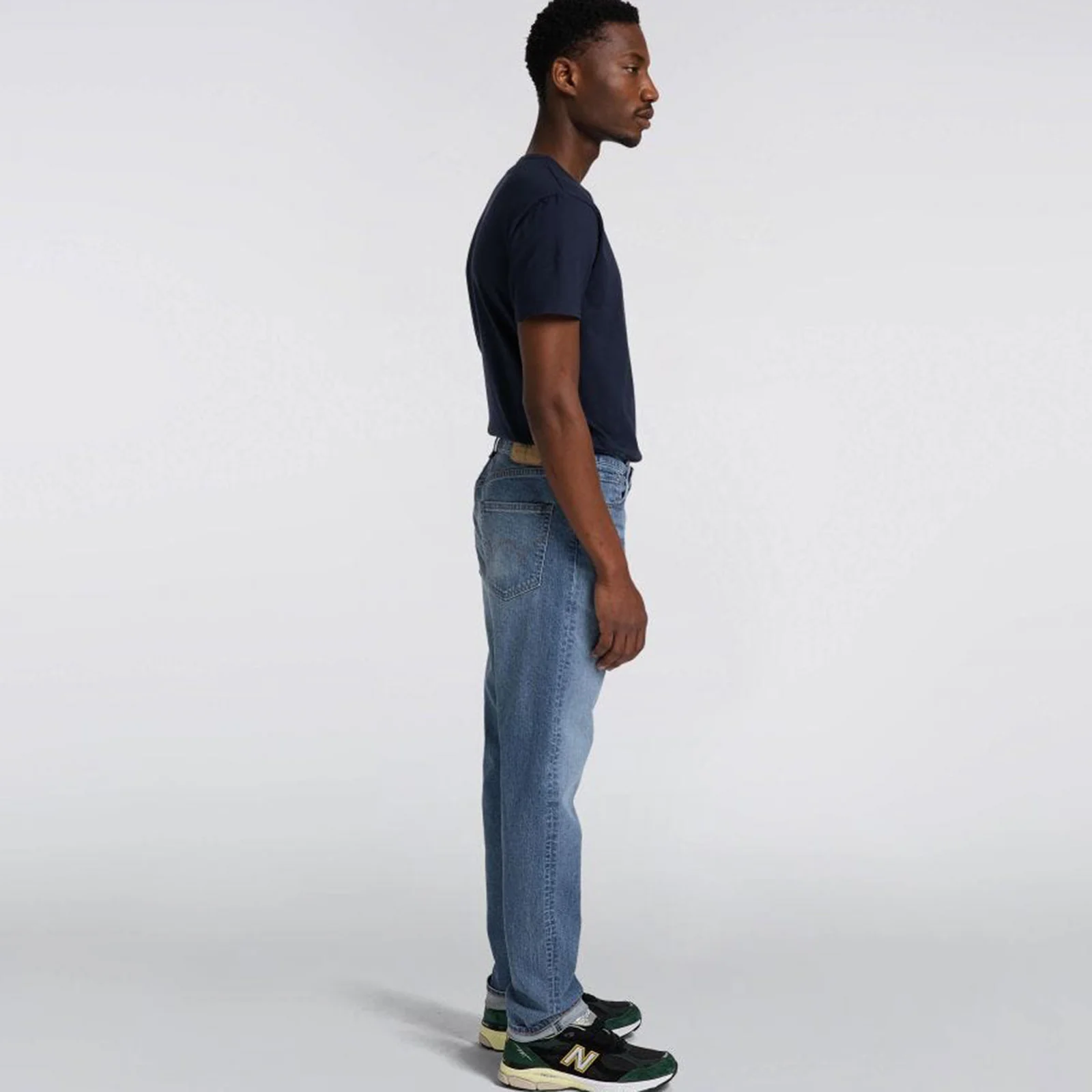 Slim Tapered Kaihara Pure Indigo Blue light - Image 2