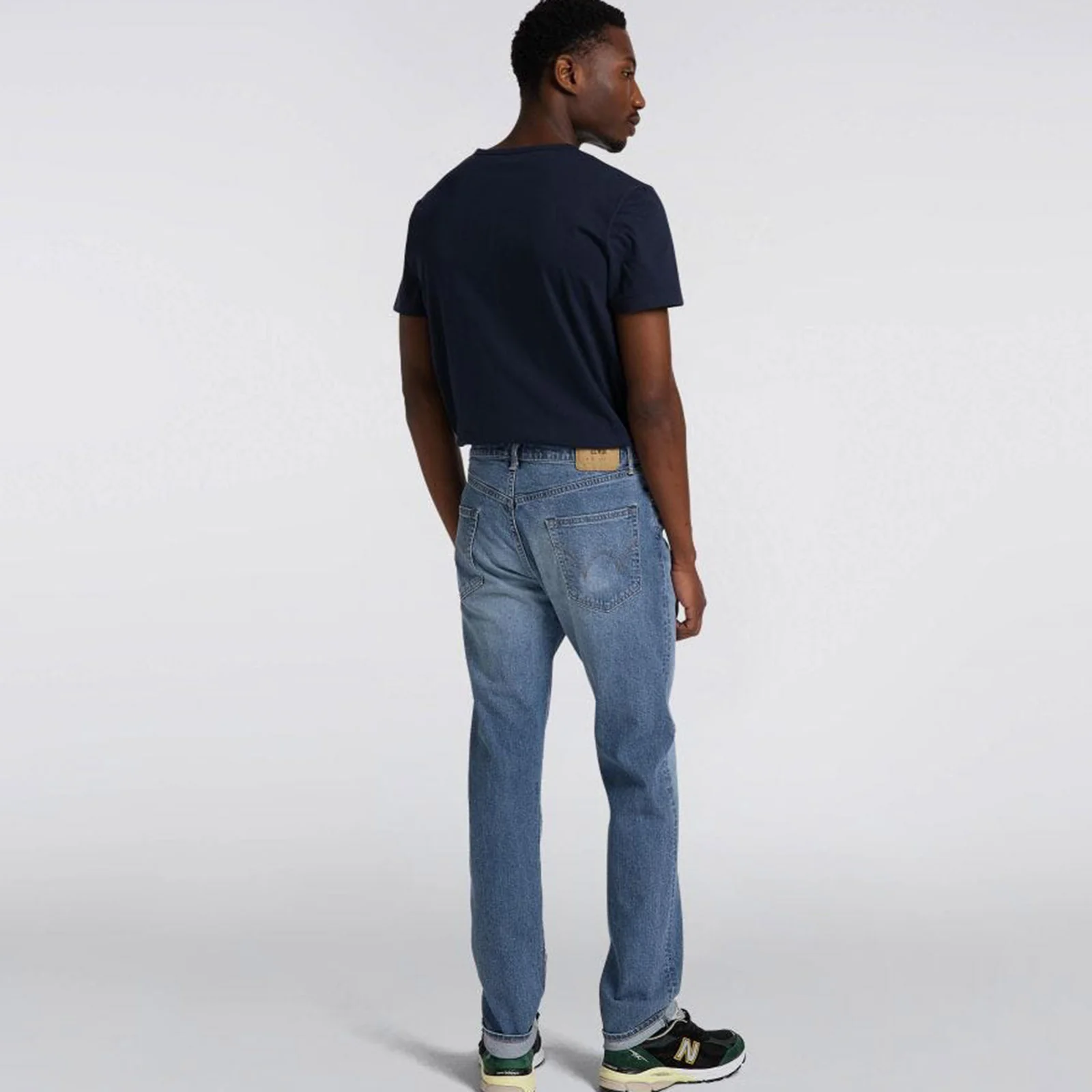 Slim Tapered Kaihara Pure Indigo Blue light - Image 3