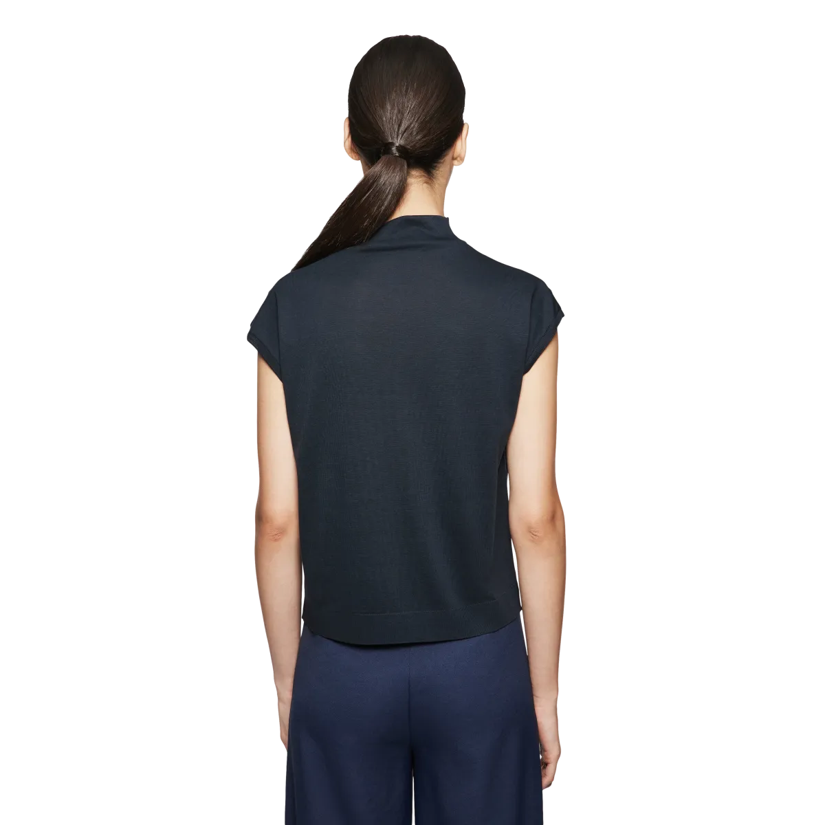 Solemno Top 520083 dark navy - Image 2