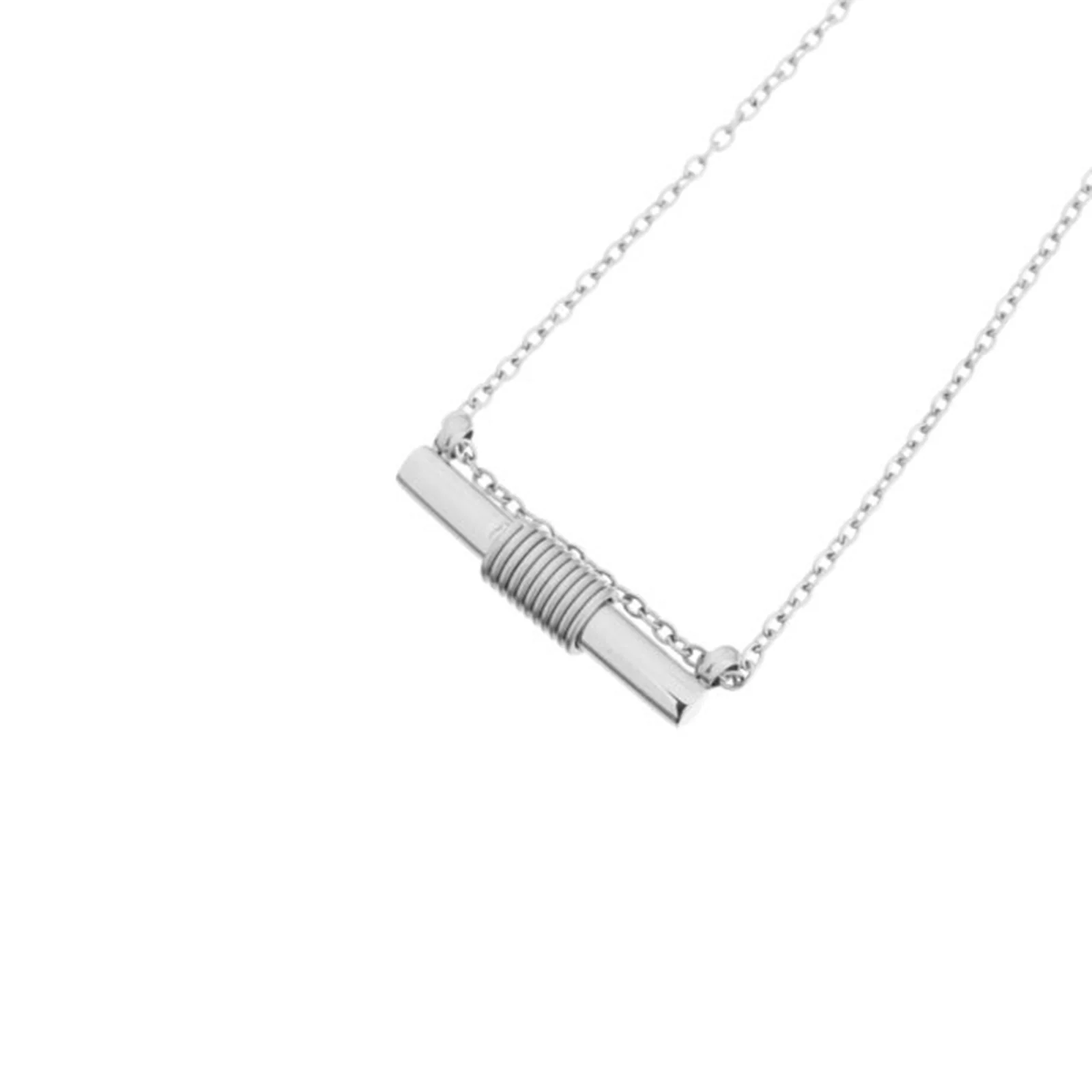 Spiral Necklace silver - Image 2