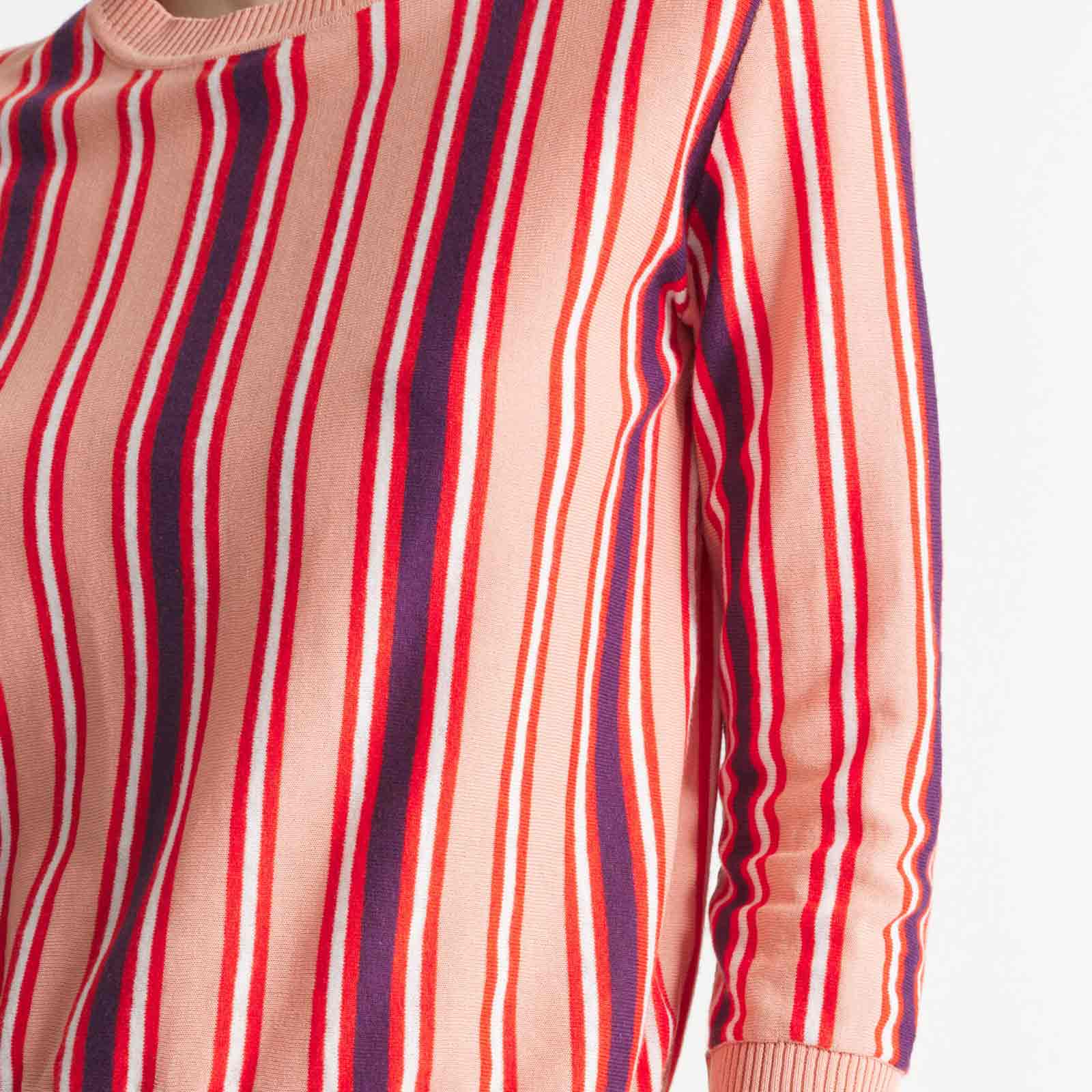 Stasia Stripes Sweater vieux rose - Image 3