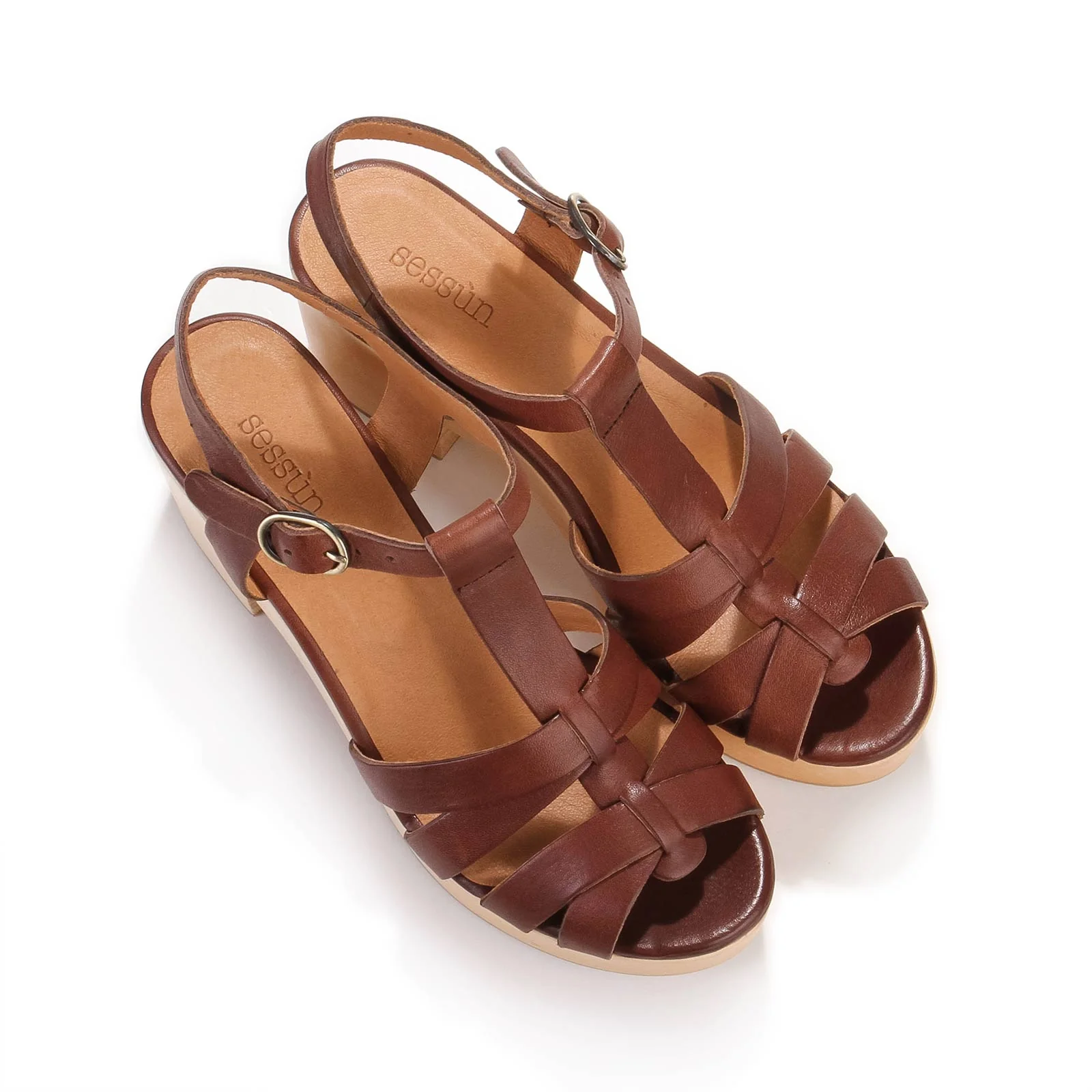 Stipa Sandals brown leather - Image 4