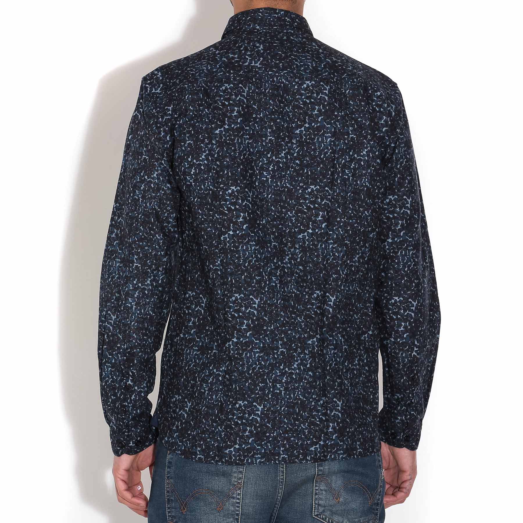 Dizzy LS Shirt night sky flower - Image 2