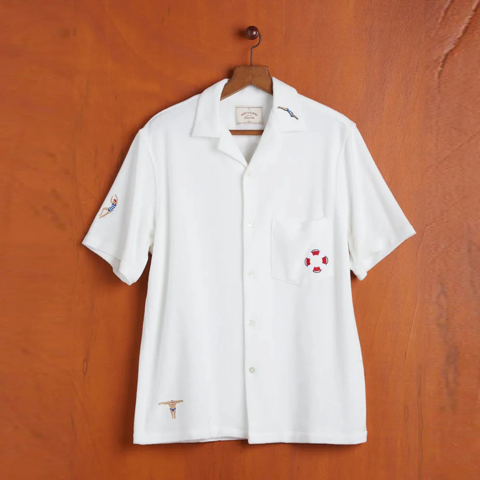 Swim Club Shirt ecru - Image 3