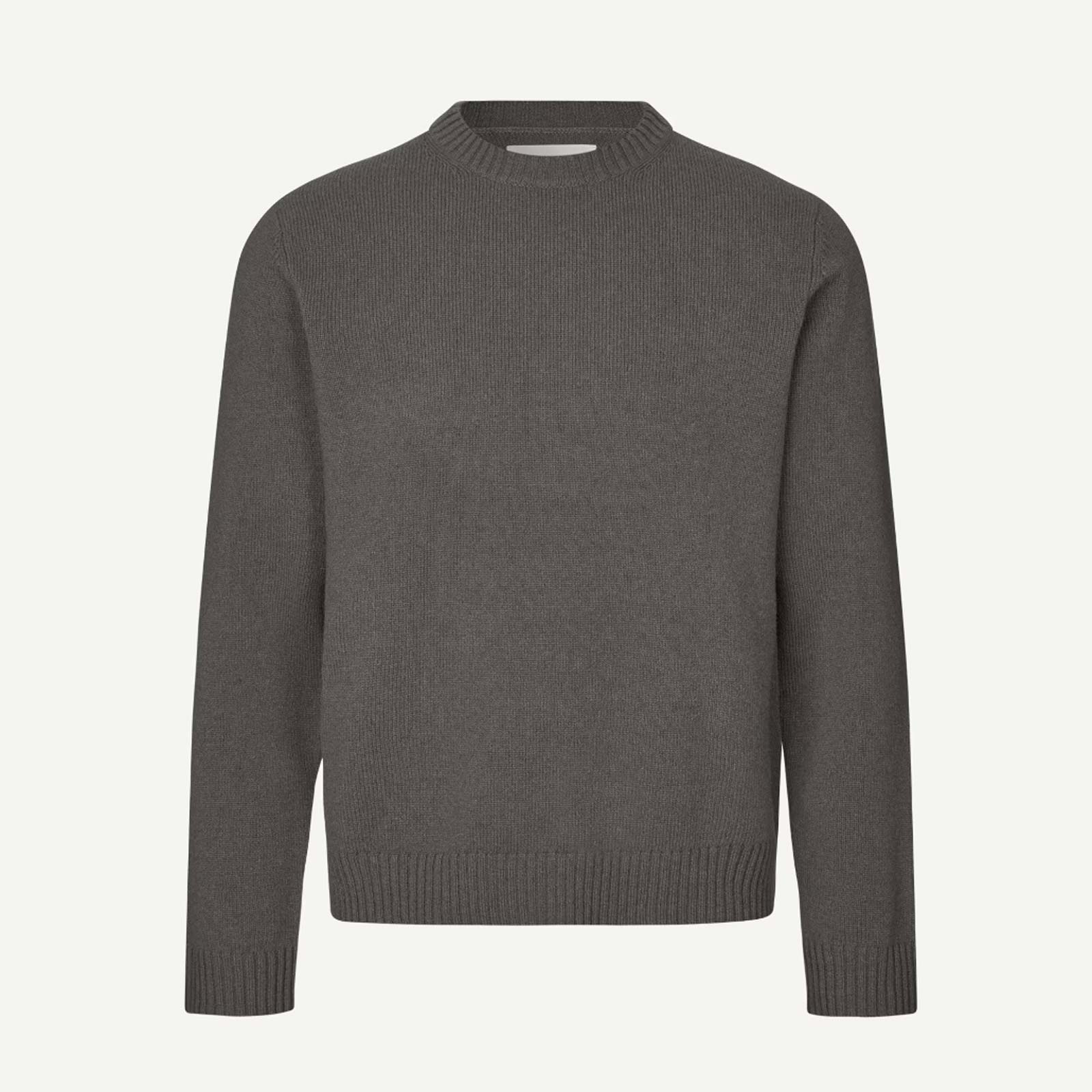 Sylli Crew Neck Jumper volcanic ash - Image 4