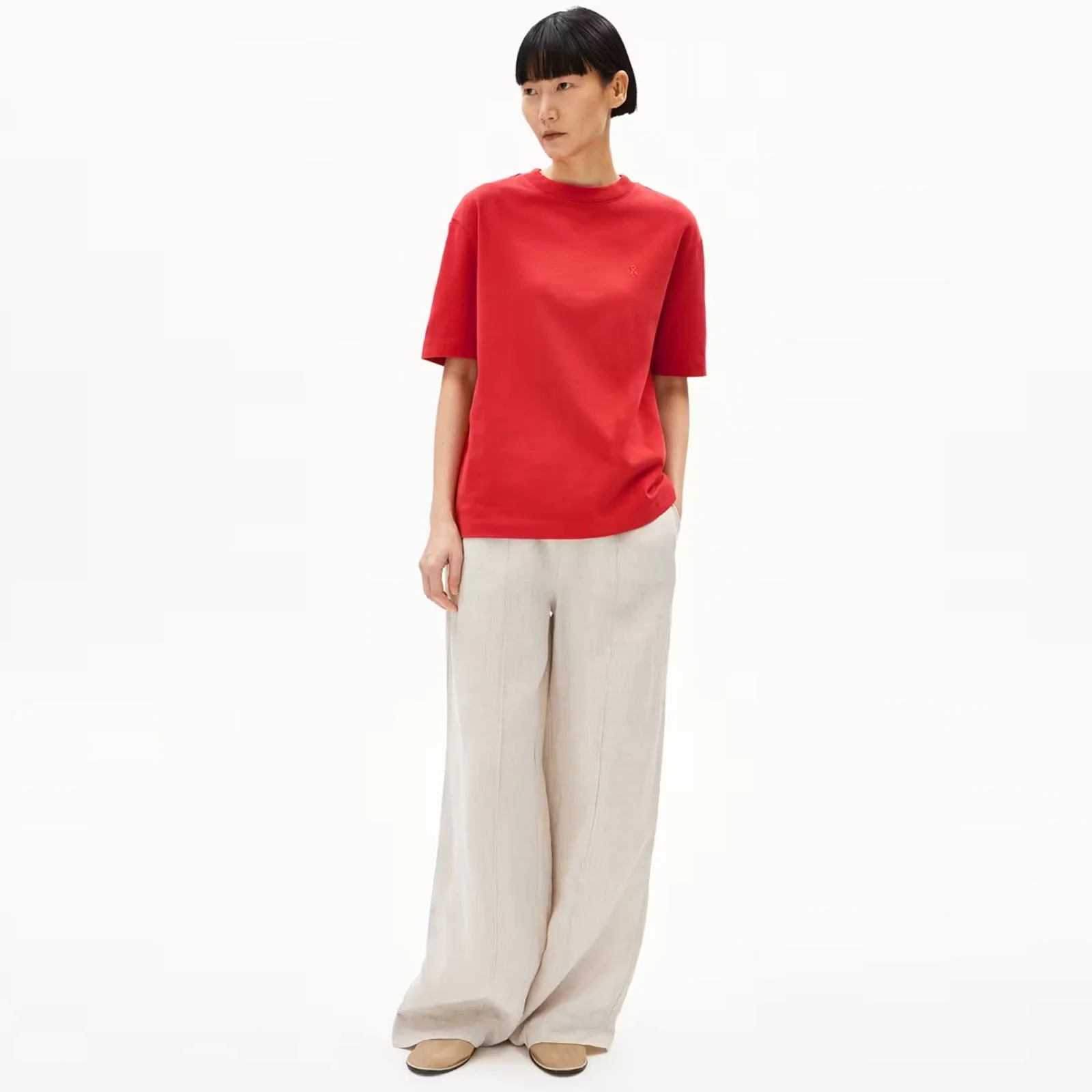 Tarjaa Tee coral blush - Image 3