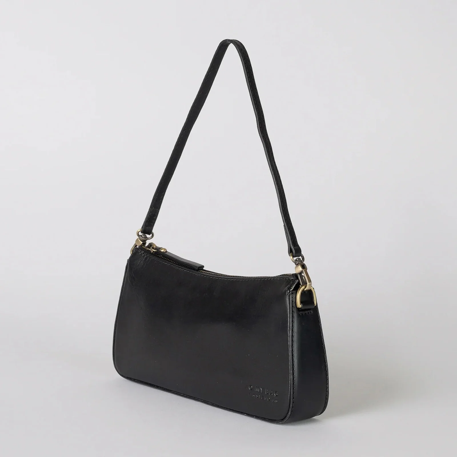 Taylor Classic Leather Bag black - Image 4