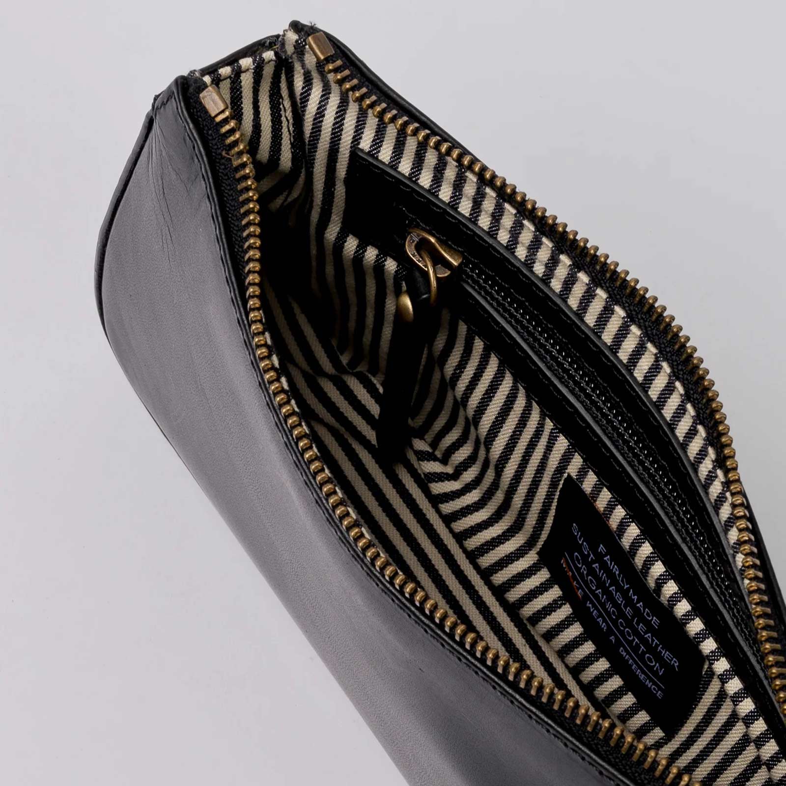Taylor Classic Leather Bag black - Image 9