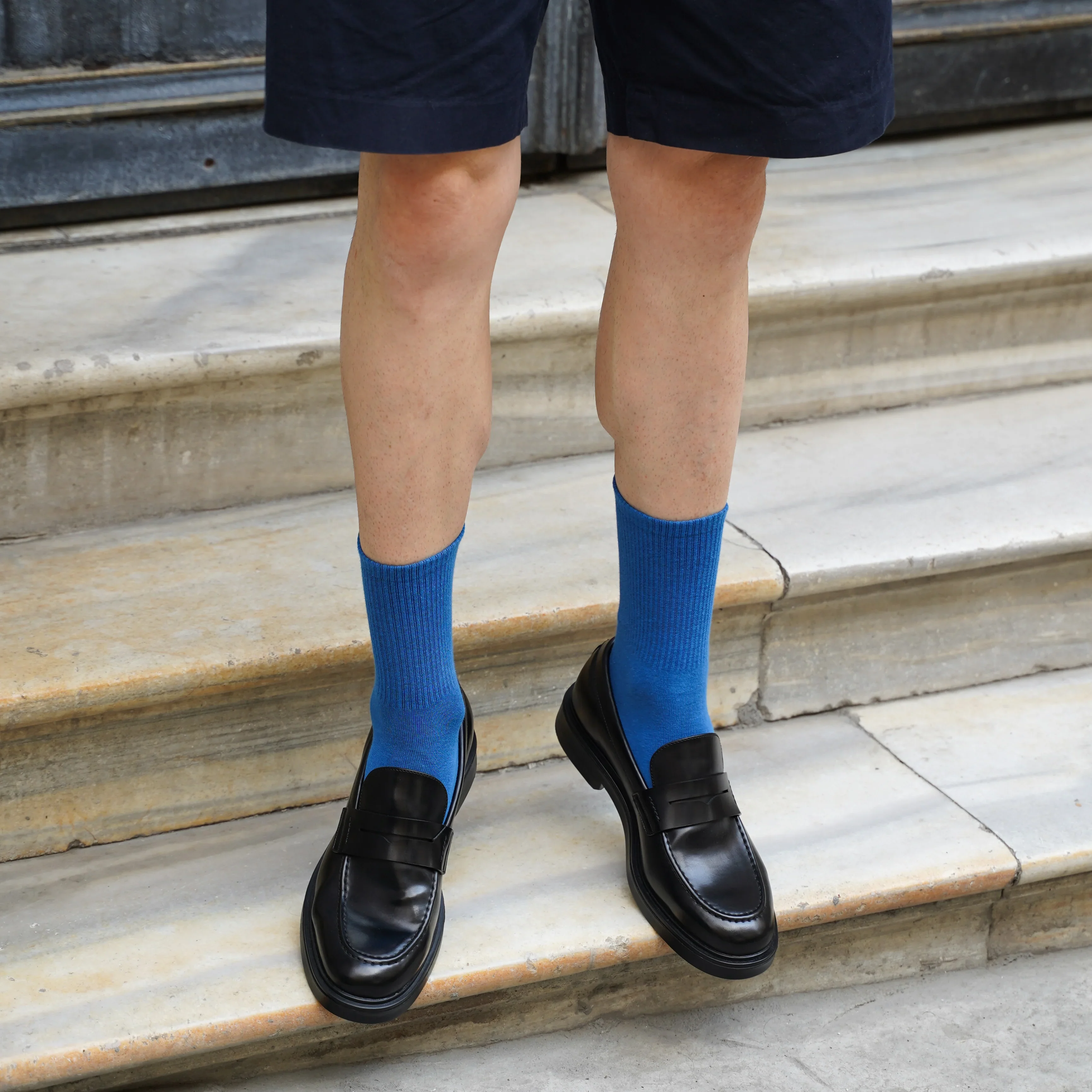 Tennis Socks blue - Image 3