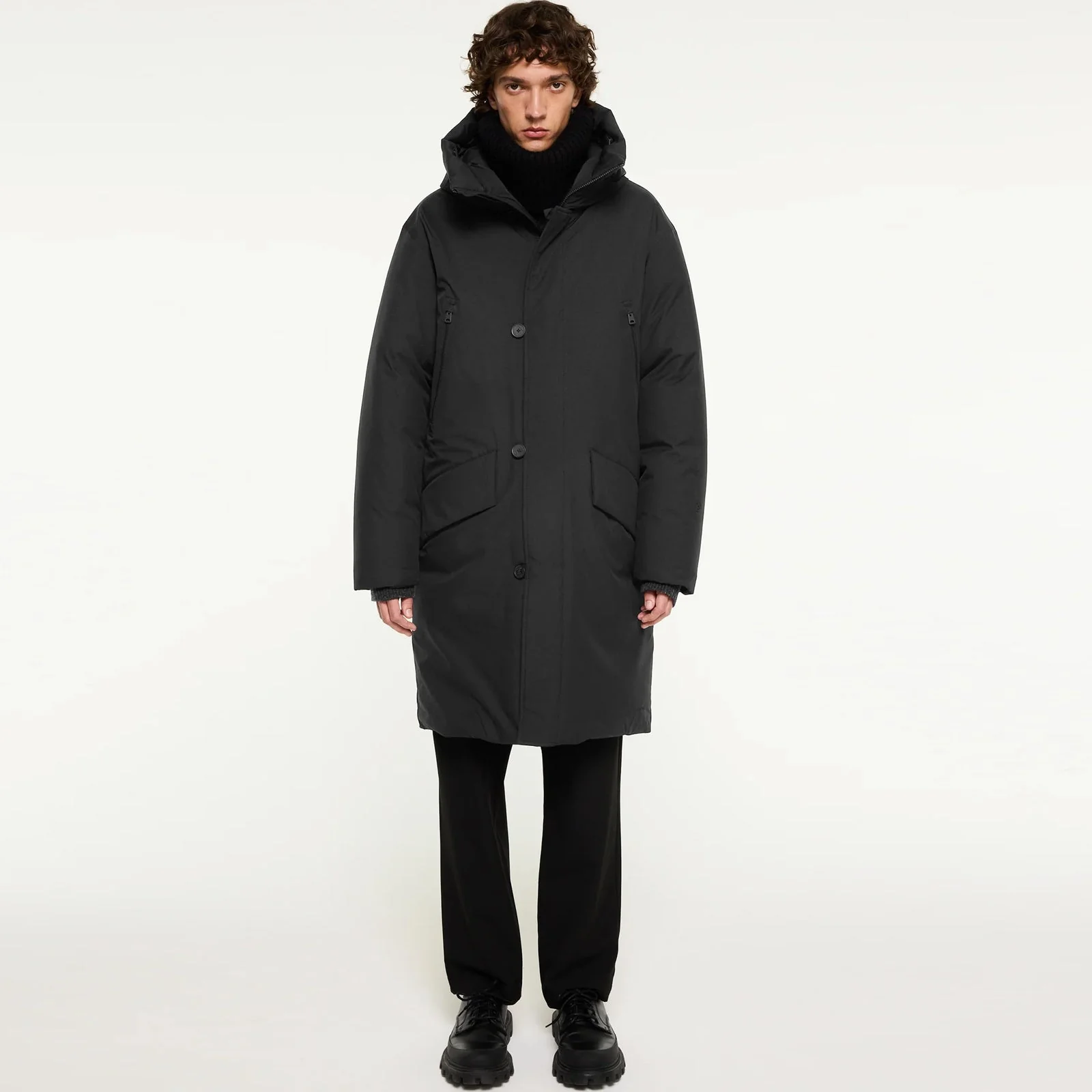 Teodor Heavy Winter Parka black