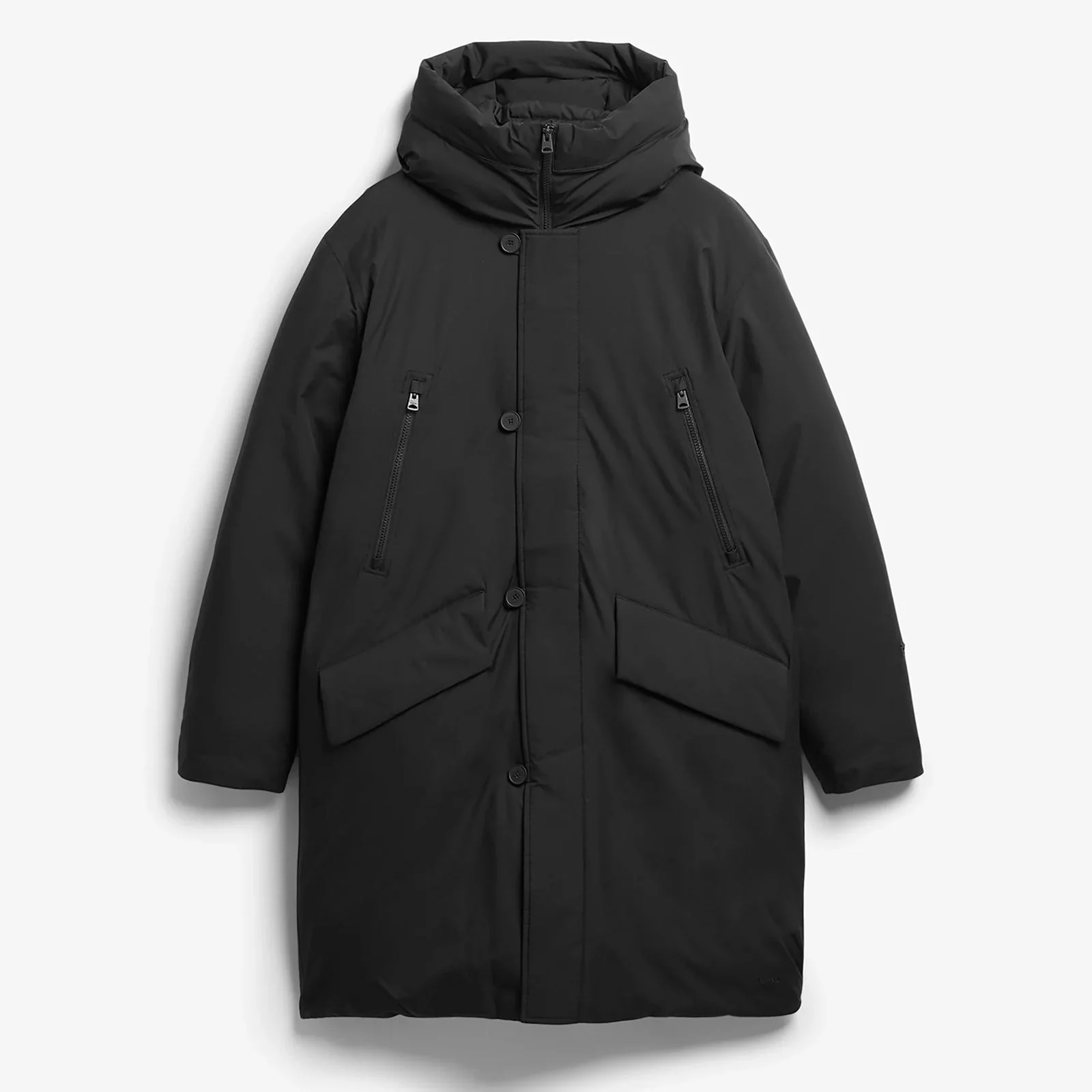 Teodor Heavy Winter Parka black - Image 4