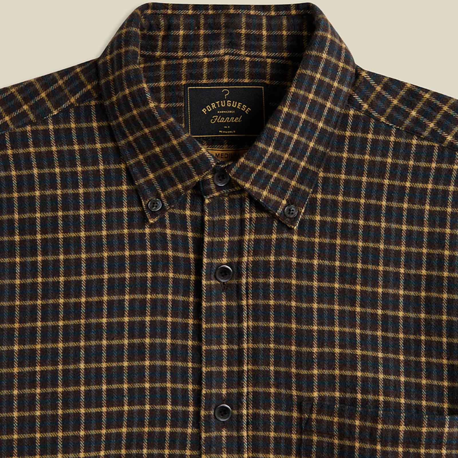 Terra Flannel Shirt brown/beige/blue - Image 2