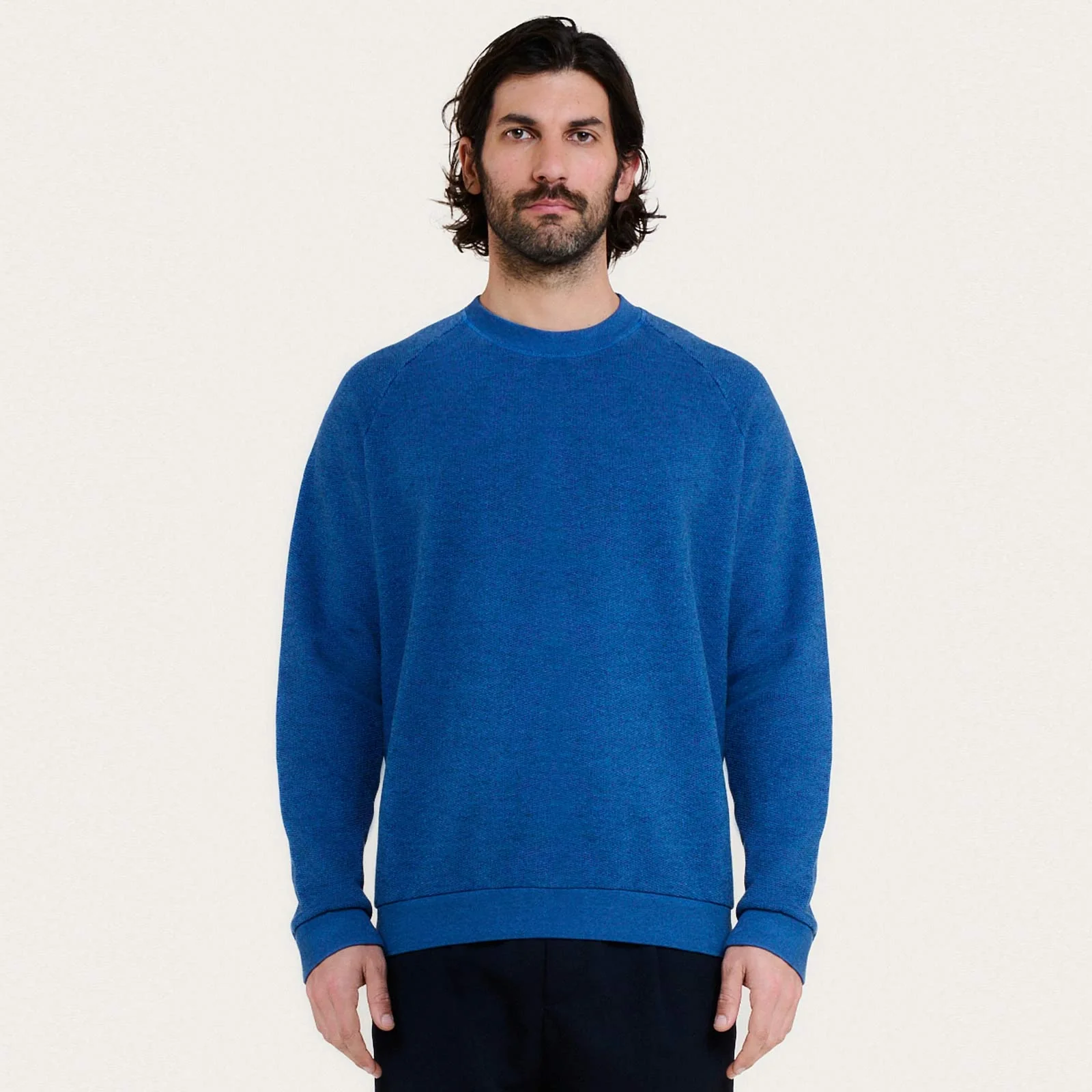 Terry Sweat Jumper cobalt blue