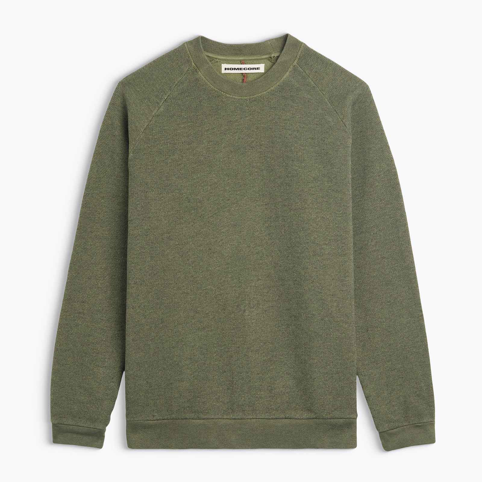 Terry Sweat Jumper rosemary green W25 - Image 3