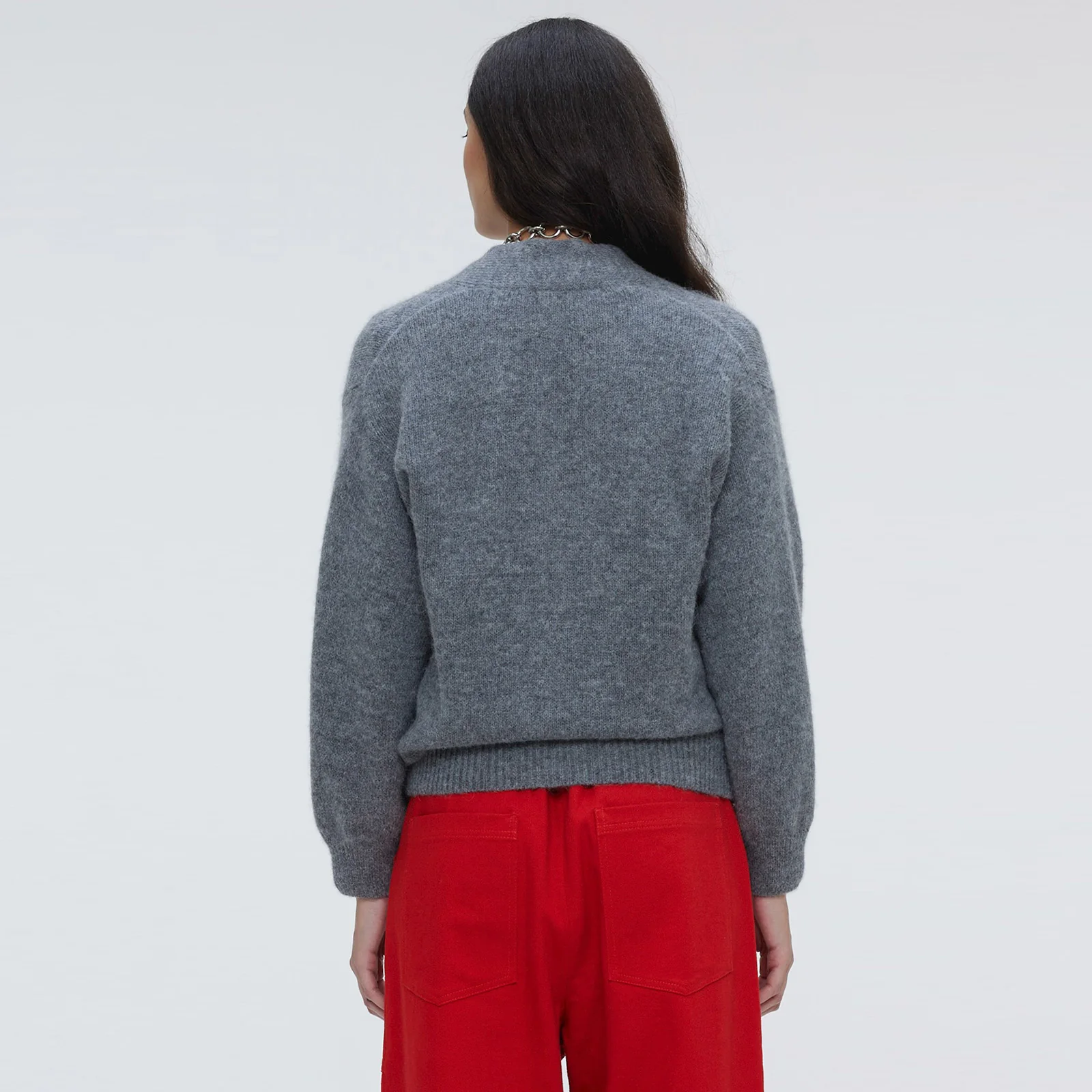 The Dolphin Cardigan grey - Image 3