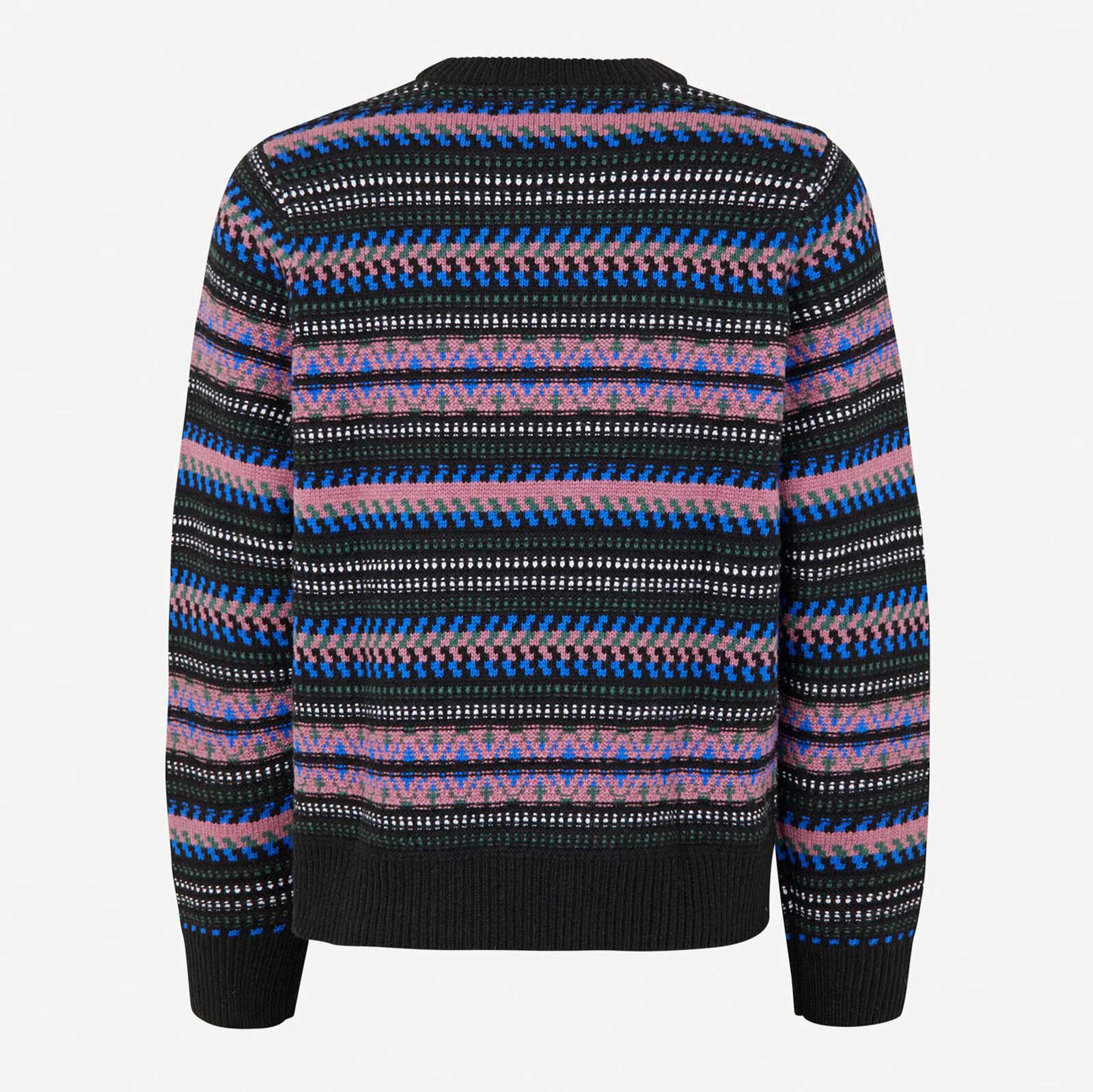 Tiago Crew Neck Jumper tulipwood striped - Image 5