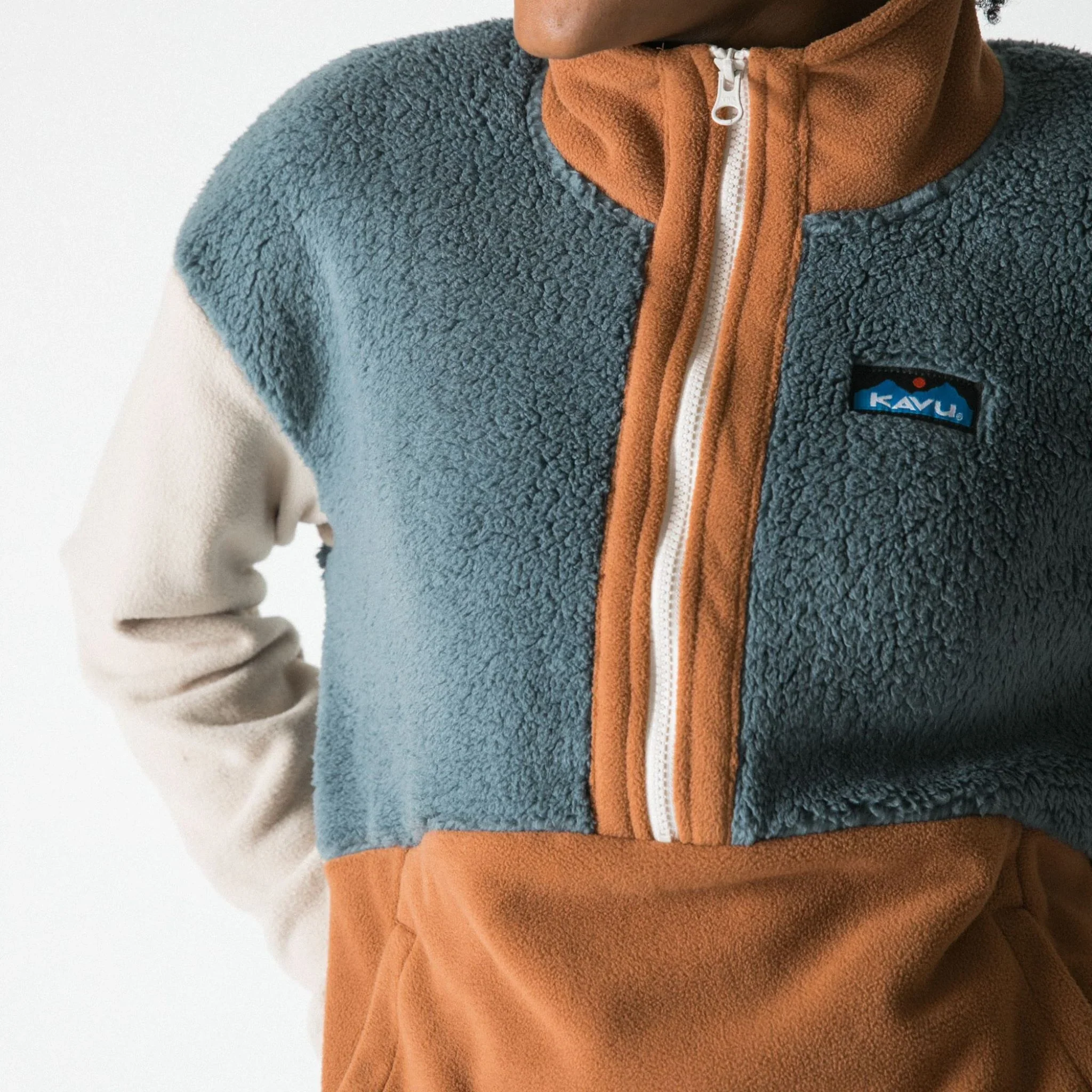 Timber Lane Fleece Half Zip cloud cover - Image 4