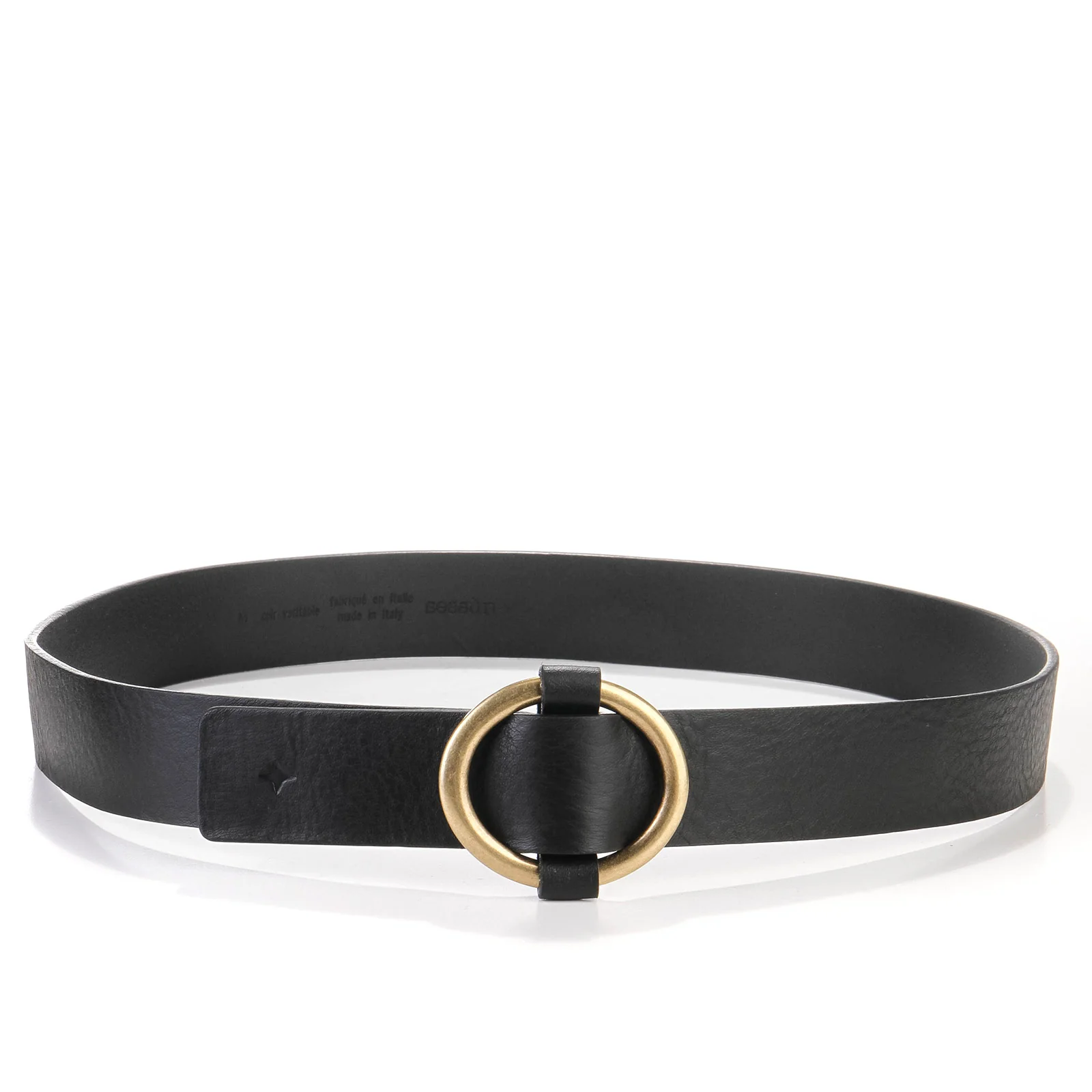 Tisao Leather Belt black - Image 2