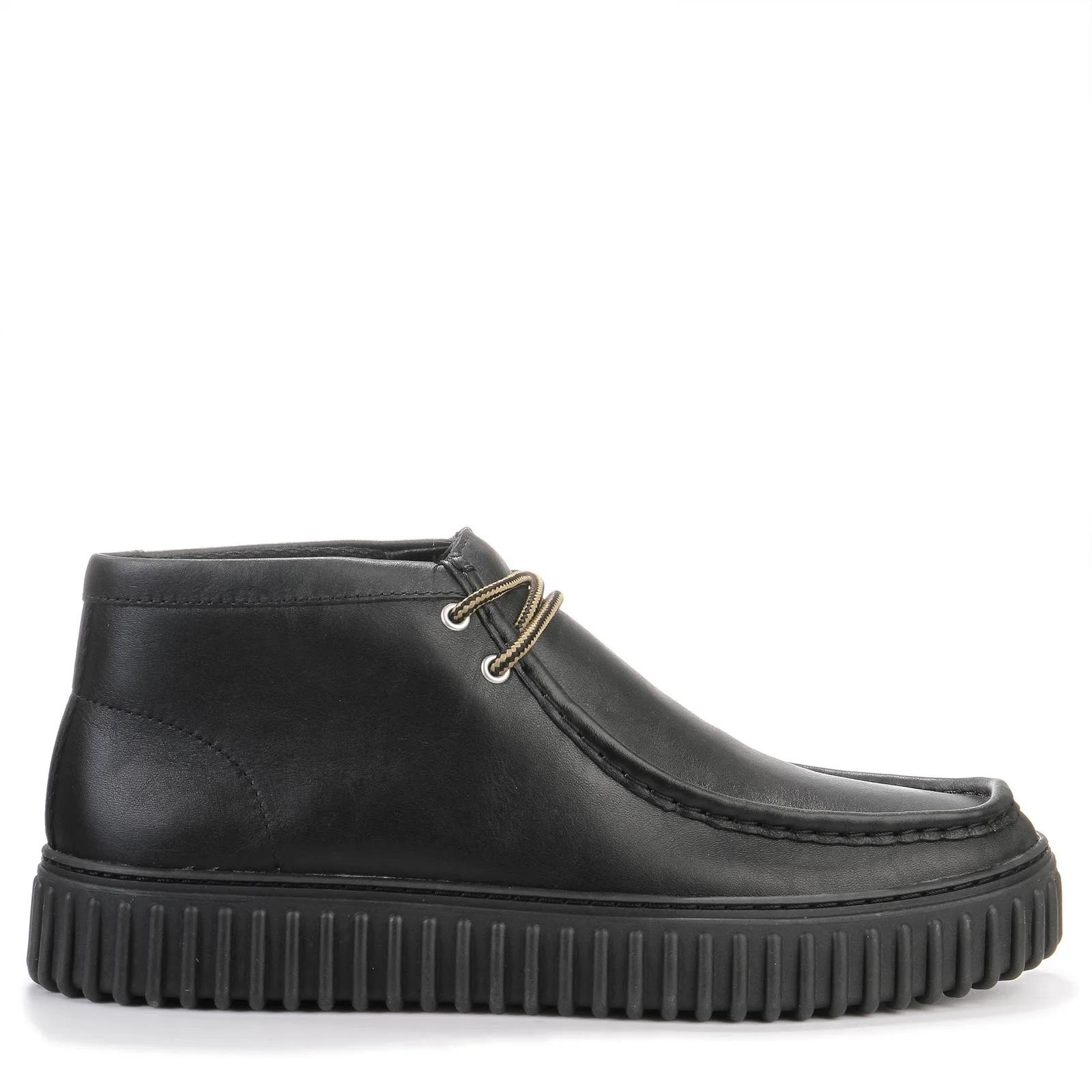 Torhill Hi black leather