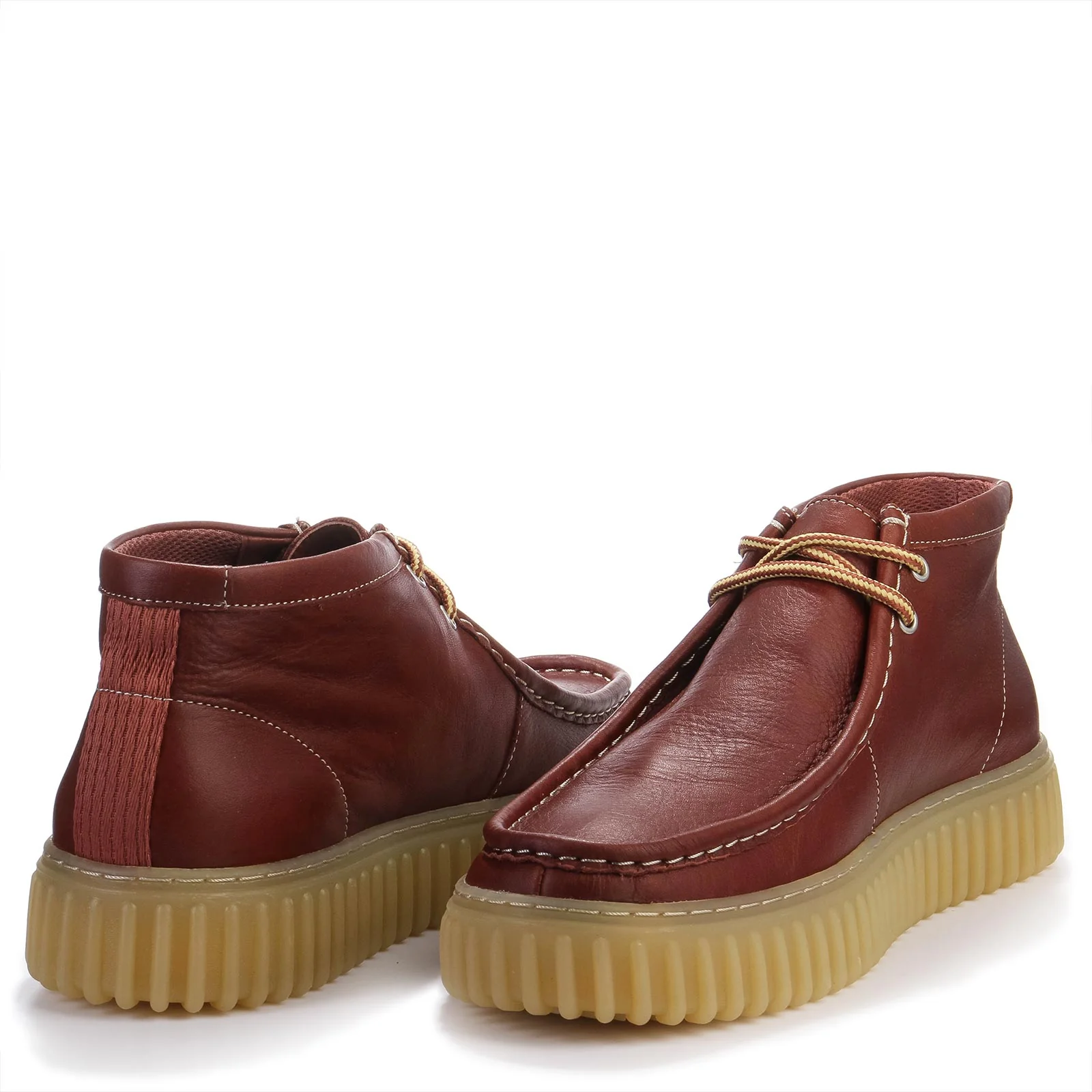 Torhill Hi brown leather - Image 3